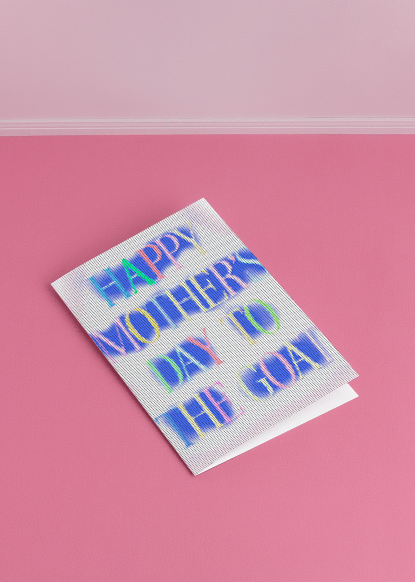 Mother’s Day GOAT Card mockup 1