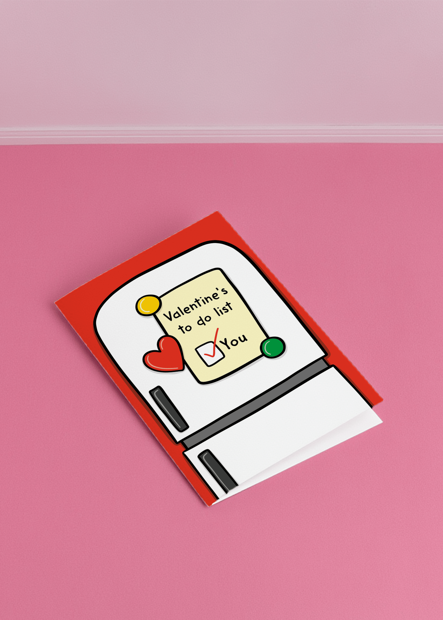 Valentine’s To-Do List Card mockup 1