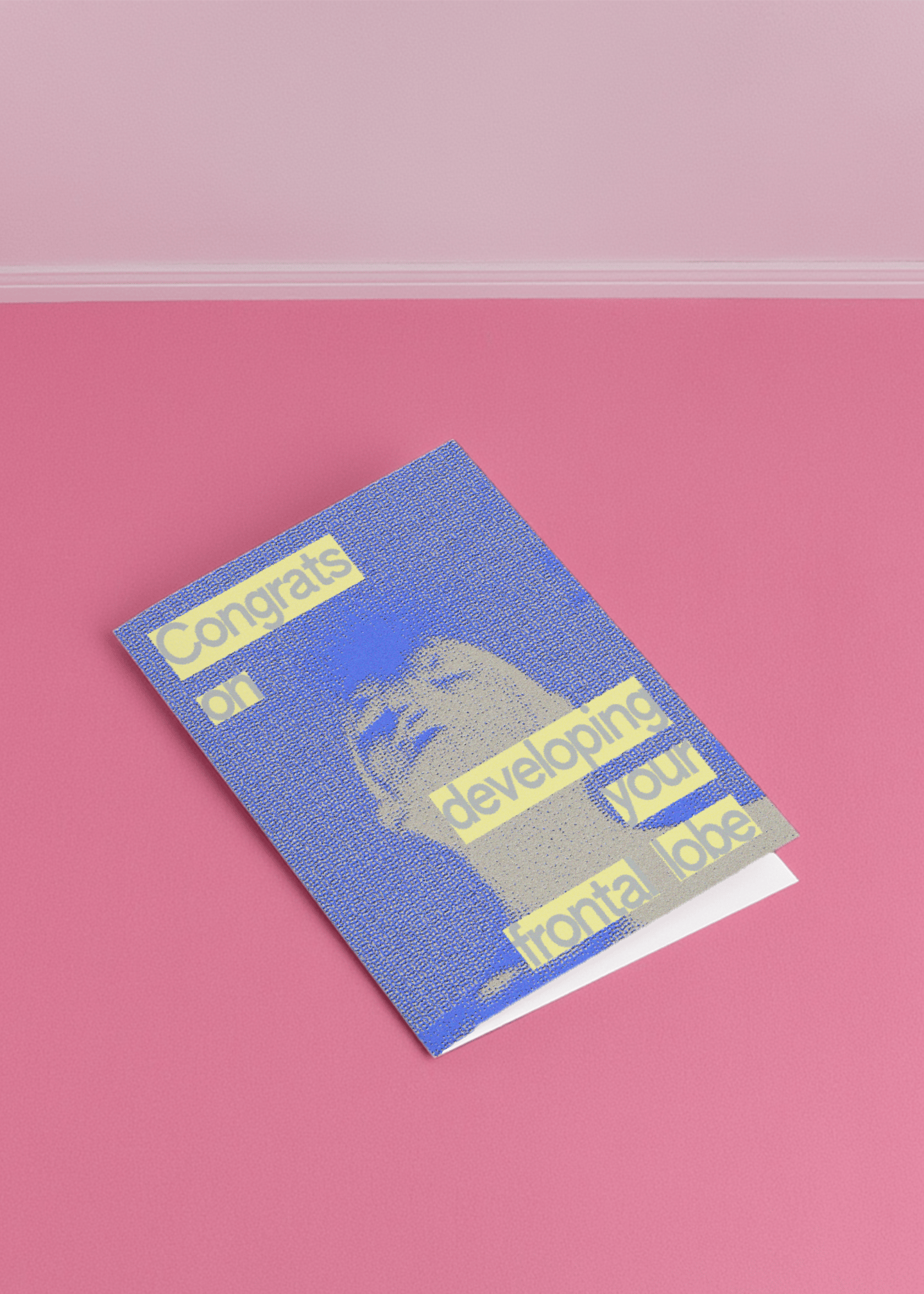 Congrats on Developing Your Frontal Lobe Card mockup 1