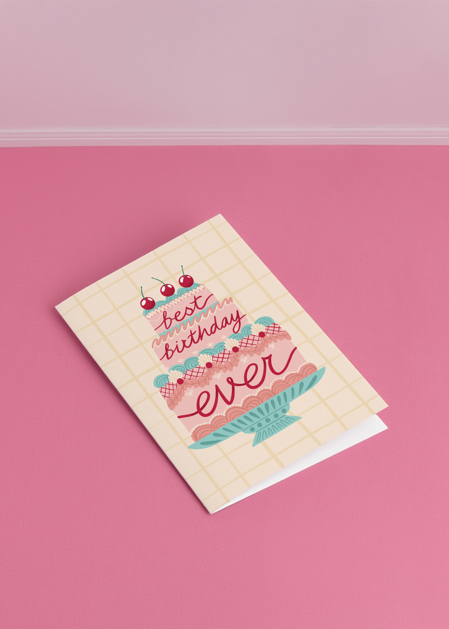 Best Birthday Ever Cake mockup 1