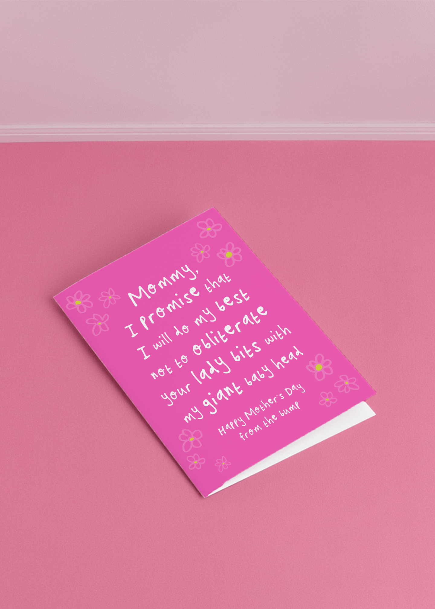 From the Bump Mother's Day Card mockup 1
