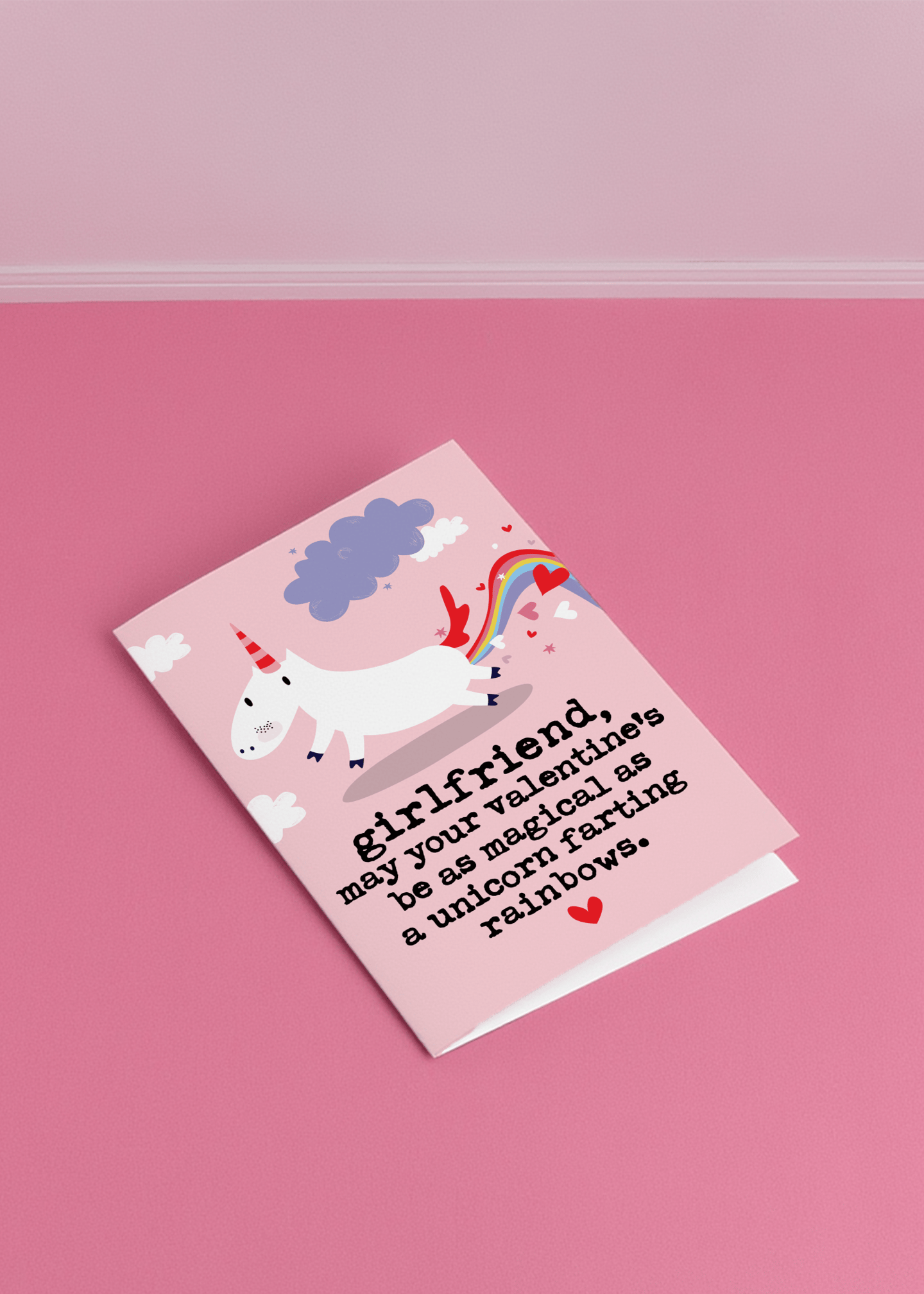 Magical Unicorn Farting Rainbows mockup 1