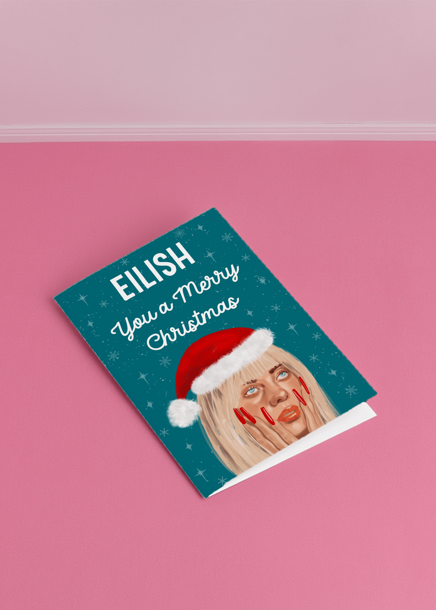 Eilish You a Merry Christmas mockup 1
