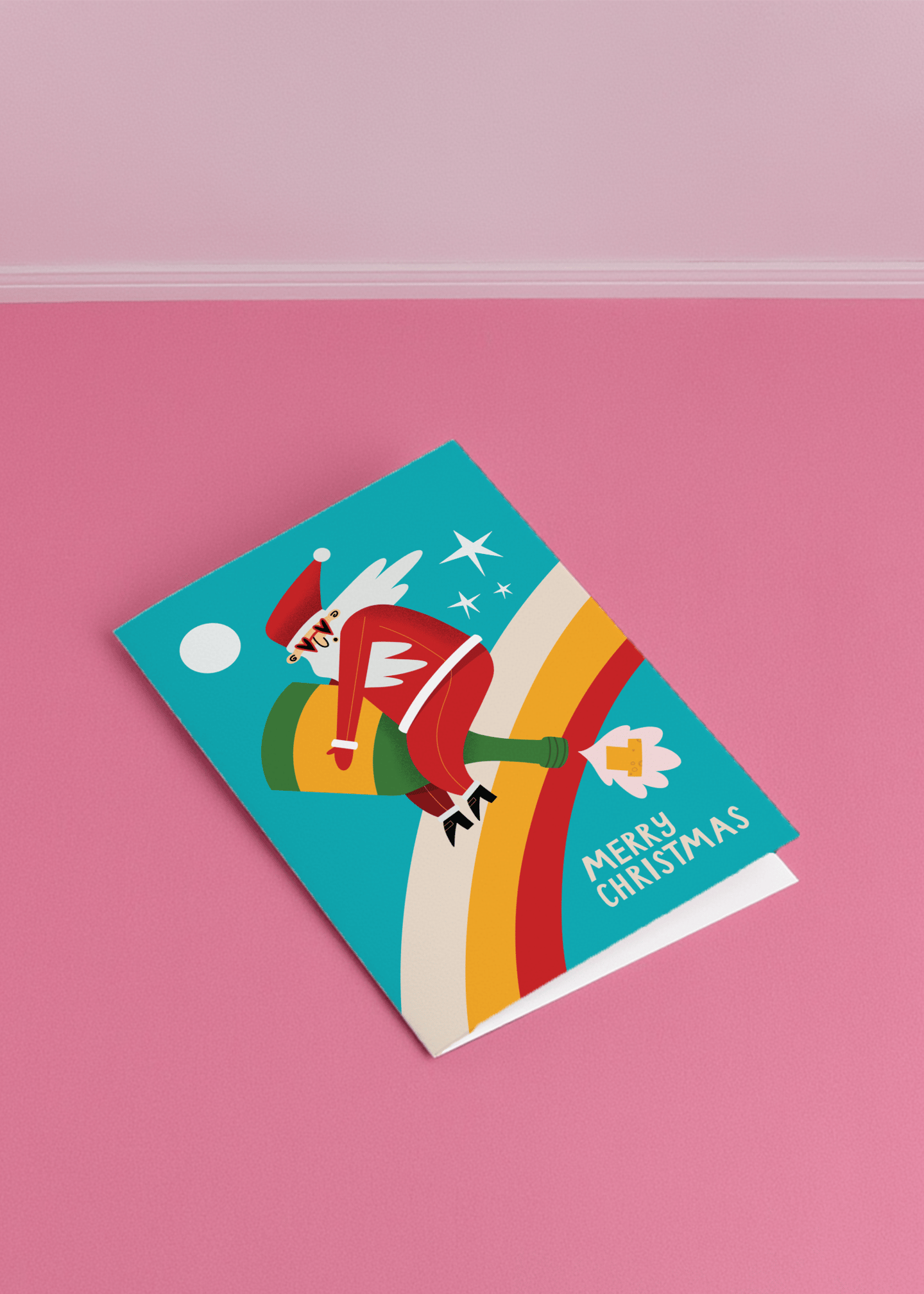 Santa's Champagne Ride mockup 1