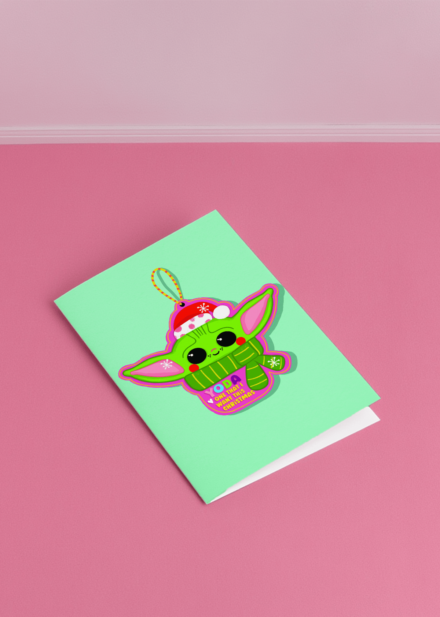 Yoda One That I Want This Christmas mockup 1