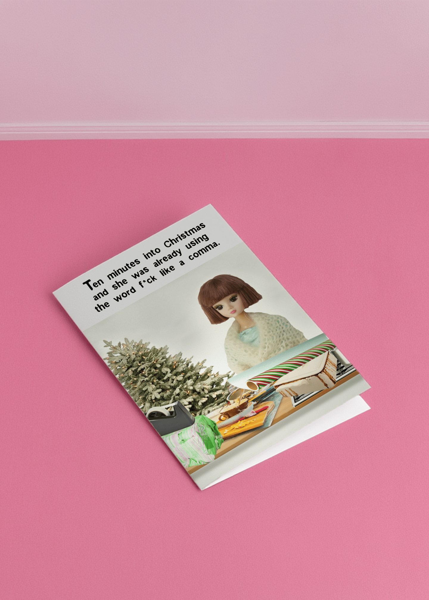 Christmas Chaos Humor mockup 1
