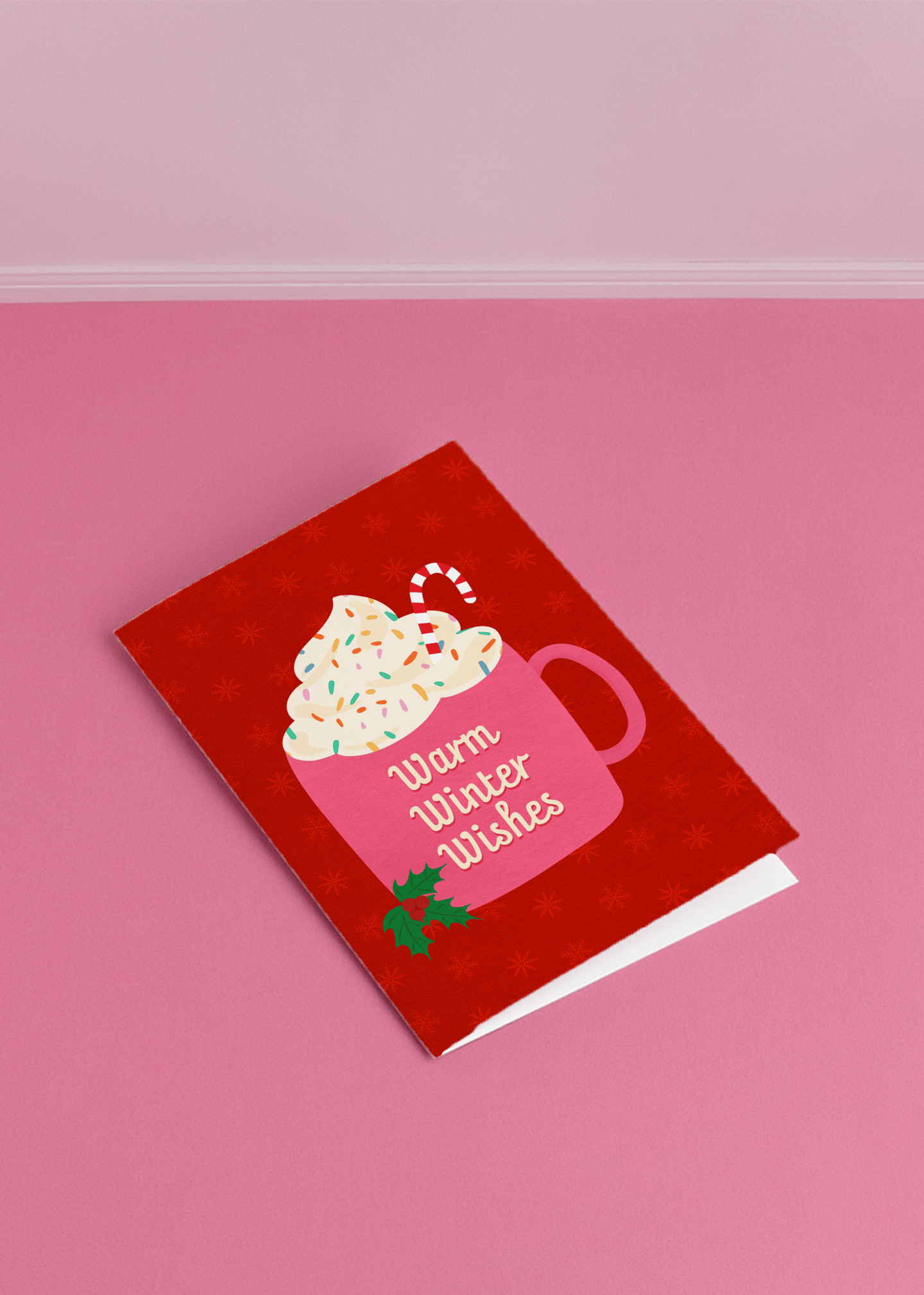Warm Winter Christmas Wishes mockup 1
