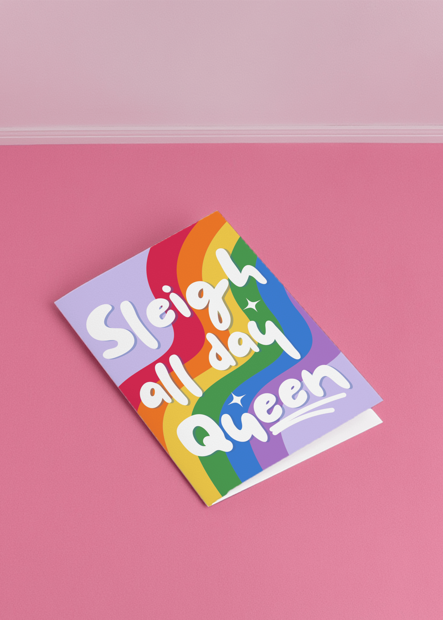 Sleigh All Day Queen mockup 1