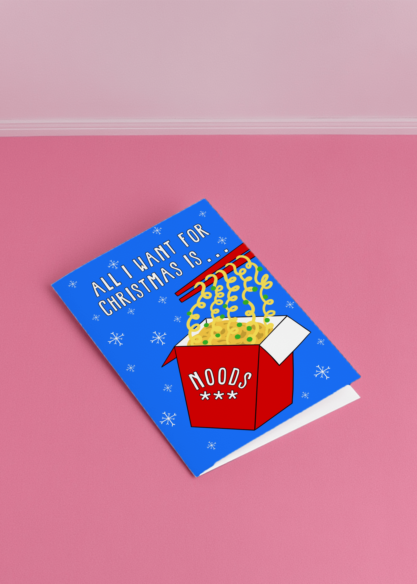 All I Want for Christmas Is Noods mockup 1