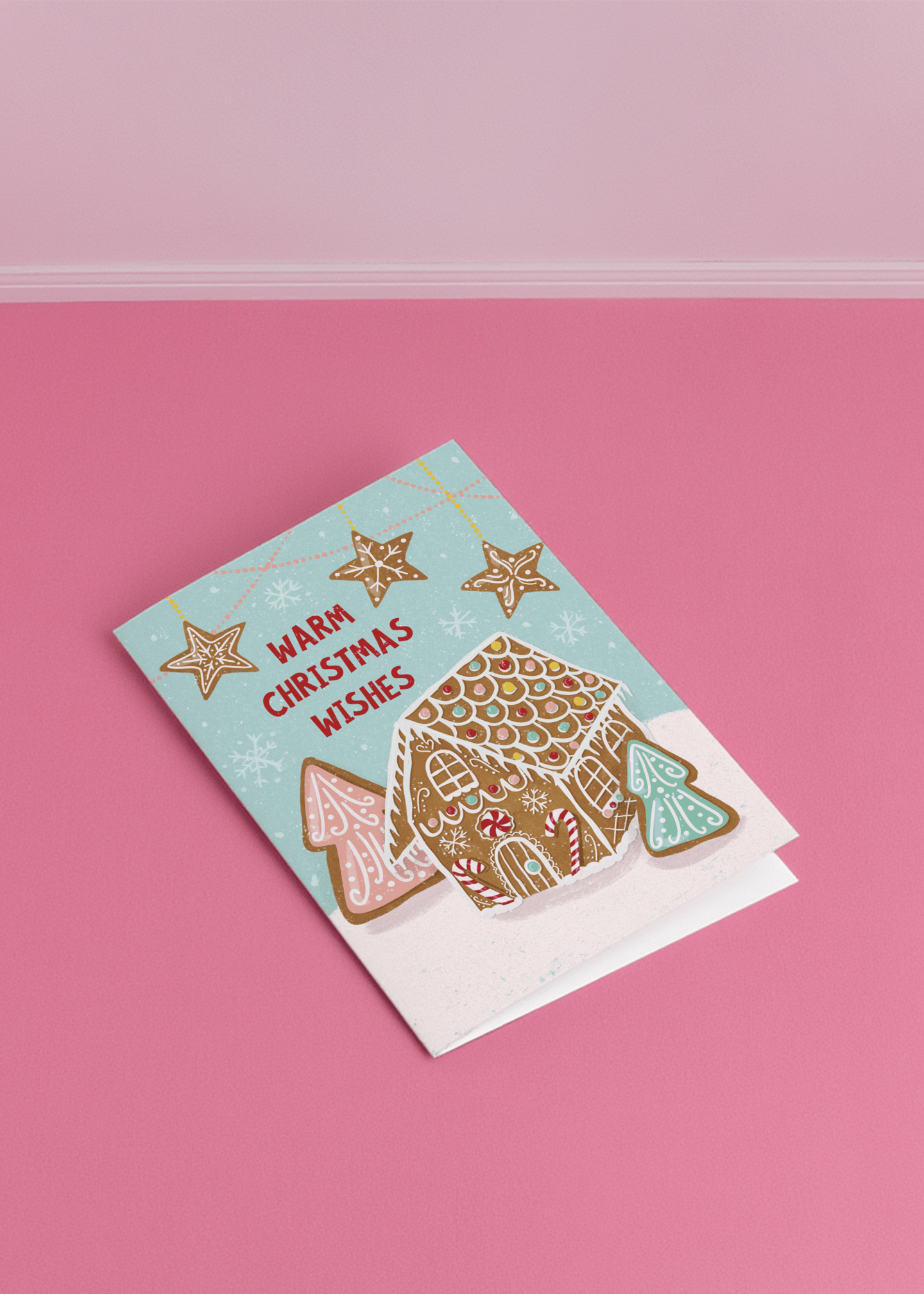 Warm Christmas Wishes mockup 1