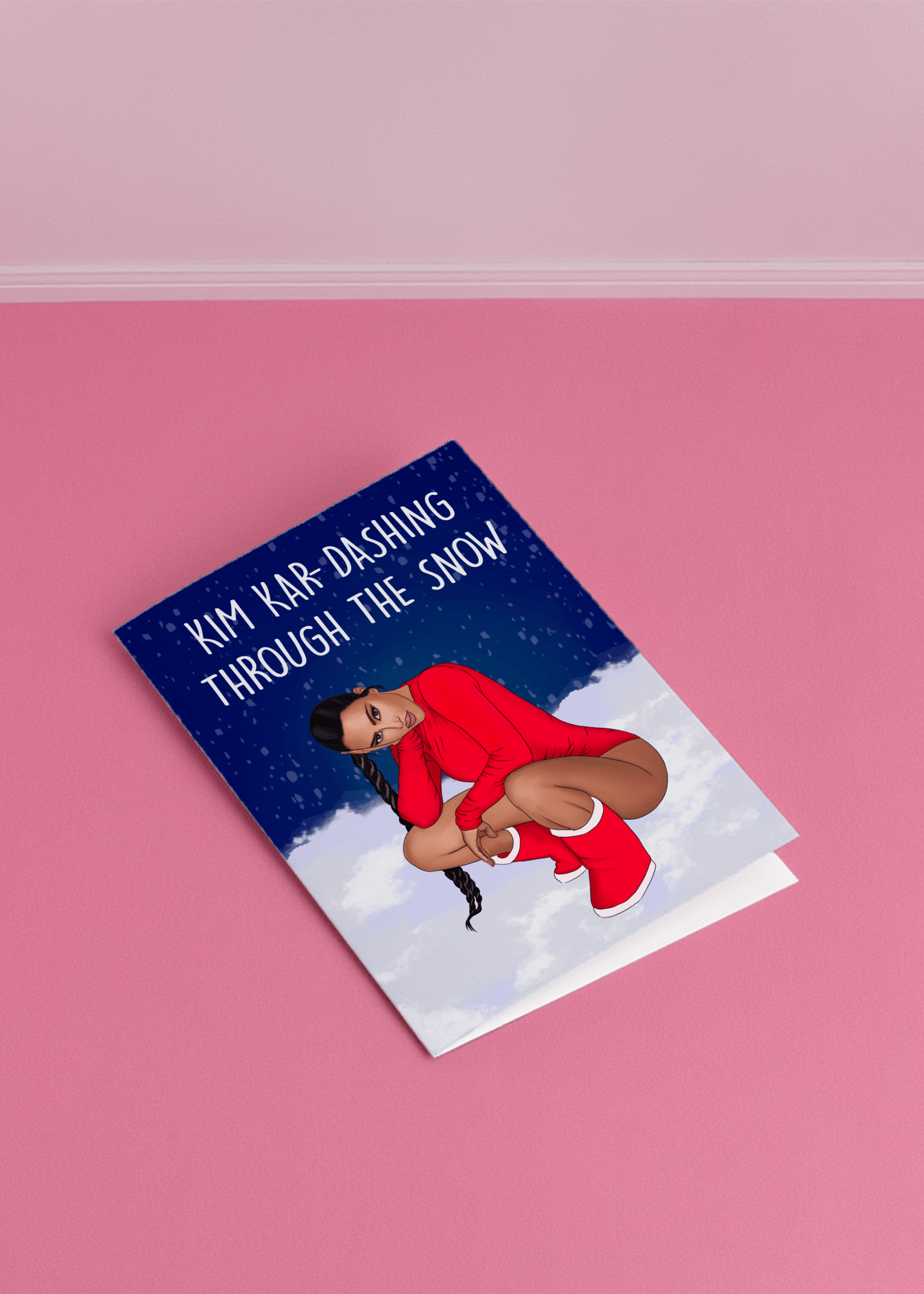 Kim Kar-Dashing Through the Snow mockup 1
