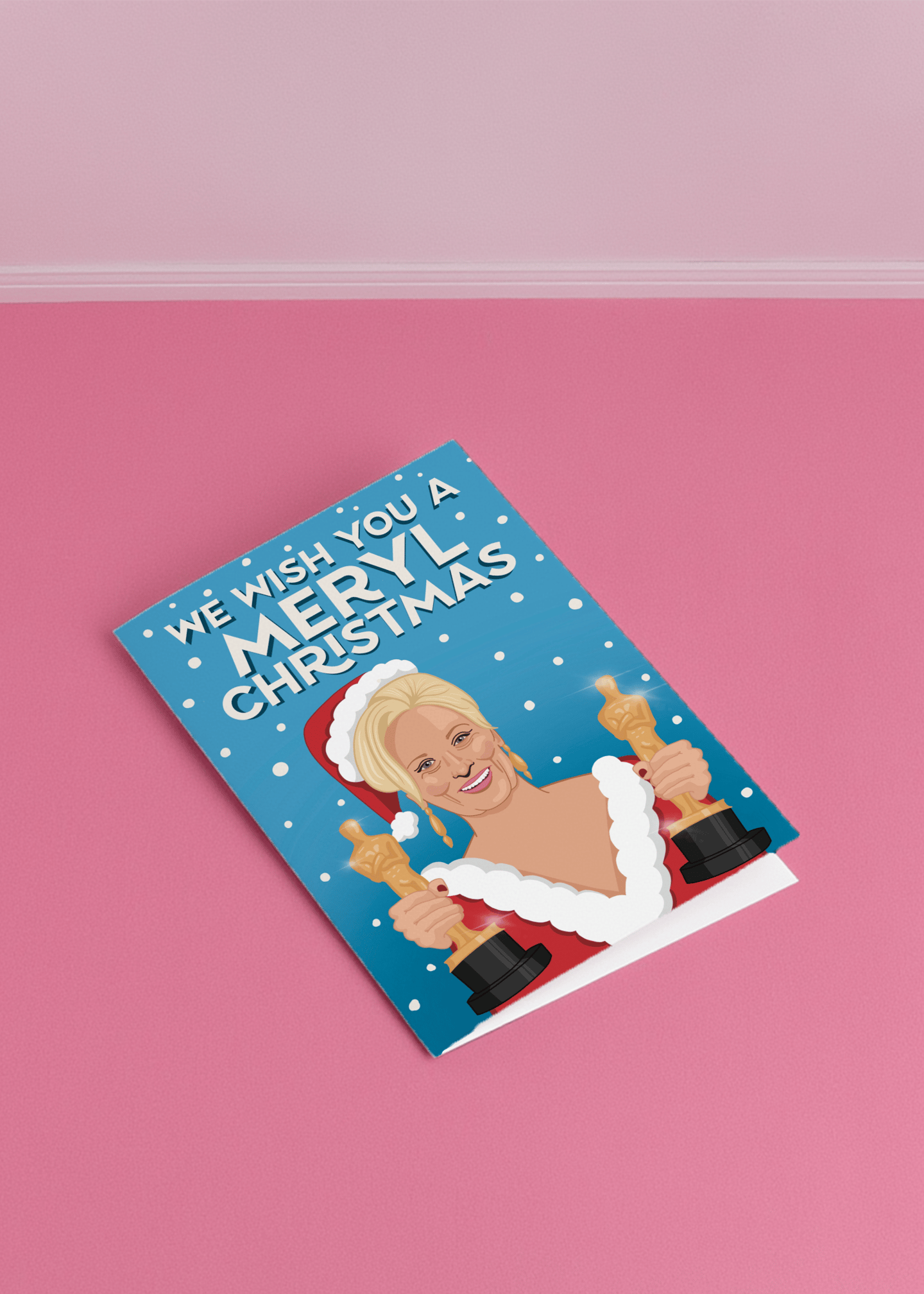 We Wish You a Meryl Christmas" mockup 1