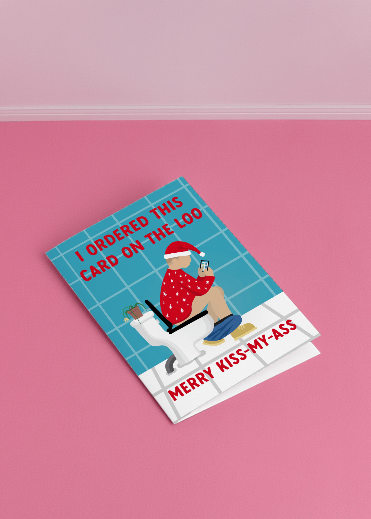 Merry Kiss-My-Ass mockup 1