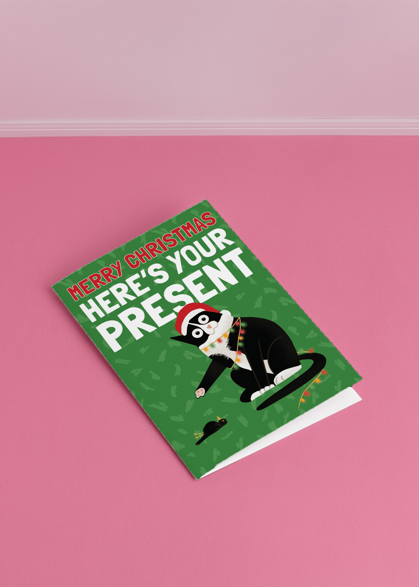 Merry Christmas Here's Your Present mockup 1