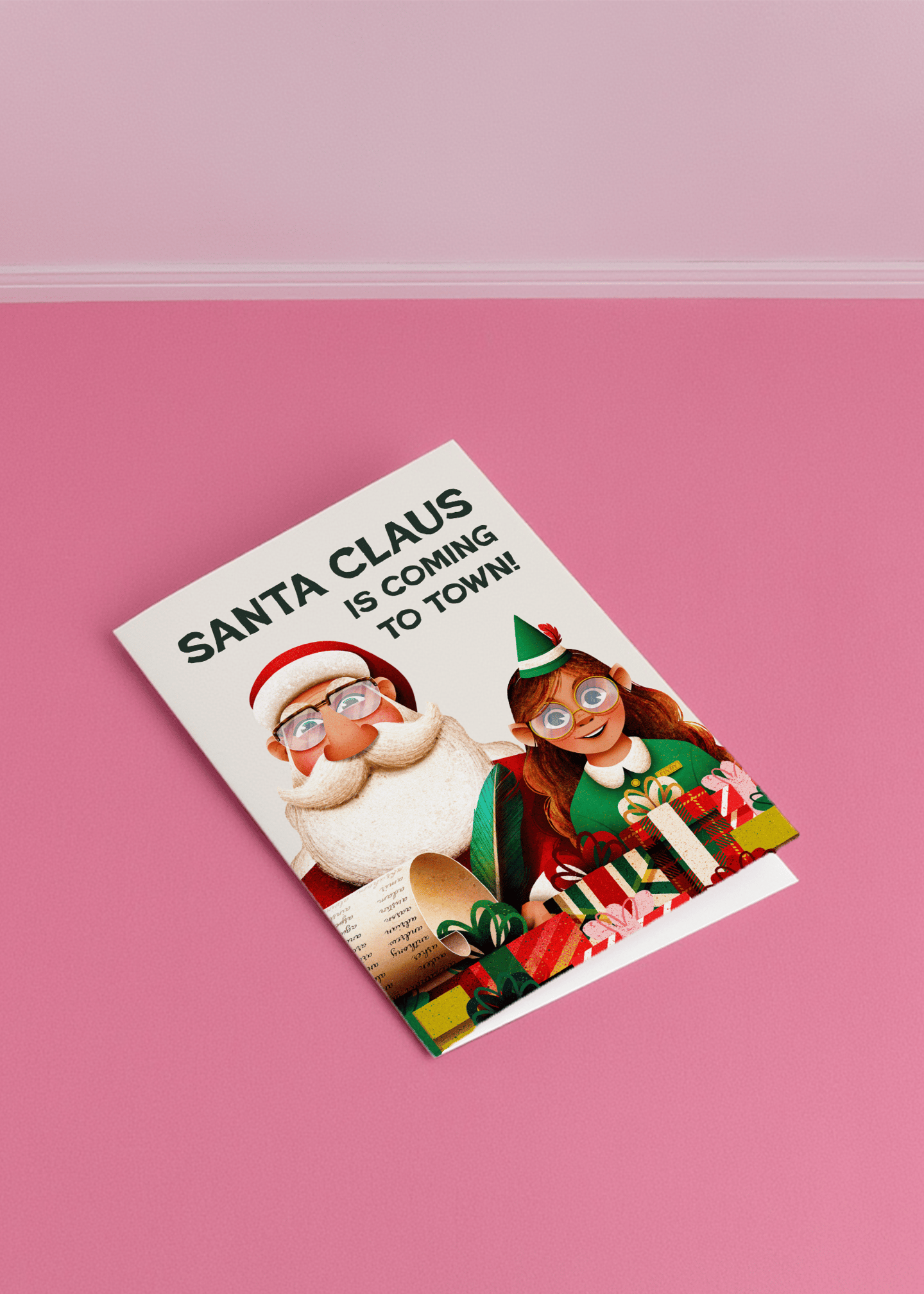 Santa Claus Is Coming to Town mockup 1