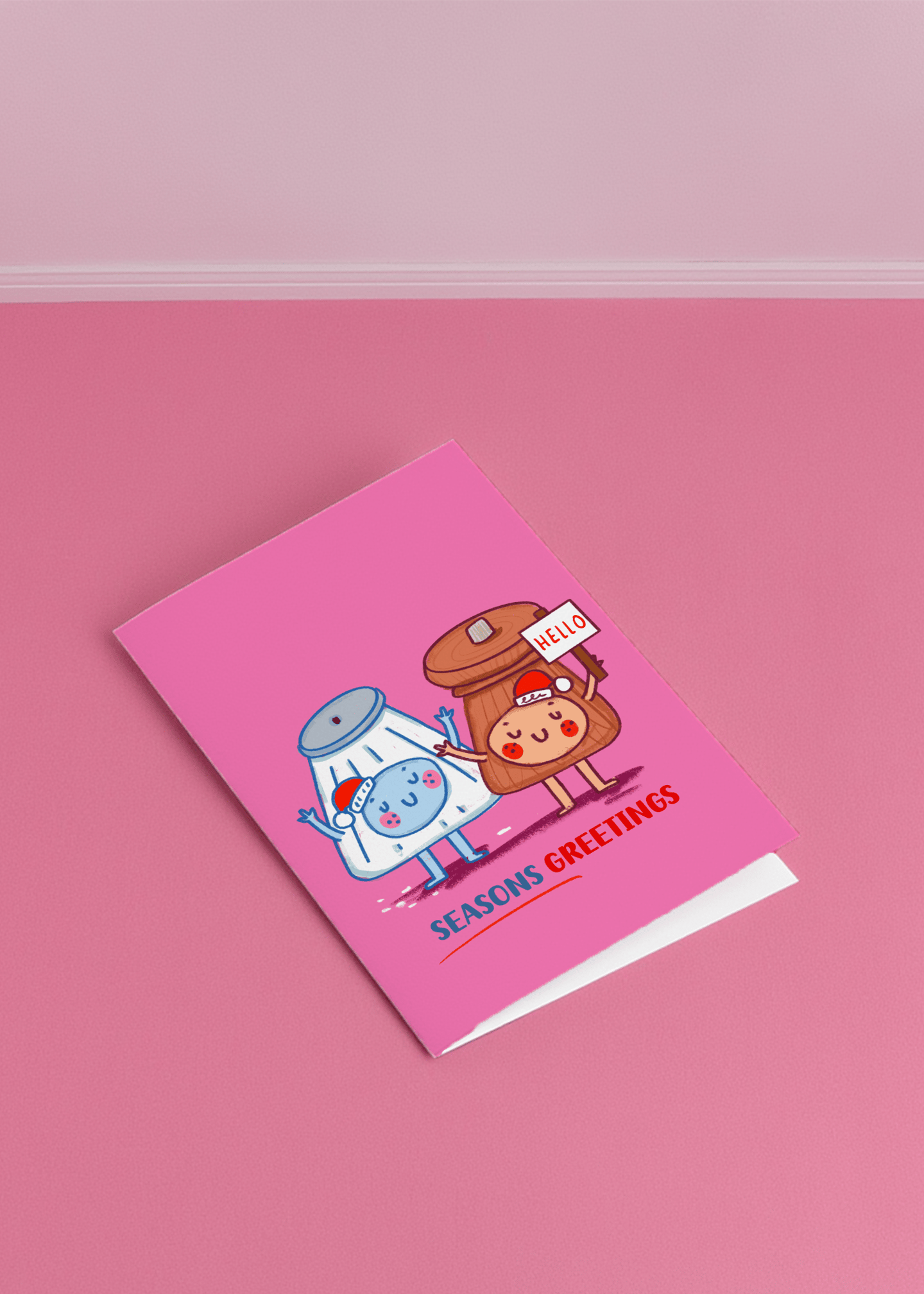 Seasons Greetings with Salt and Pepper mockup 1