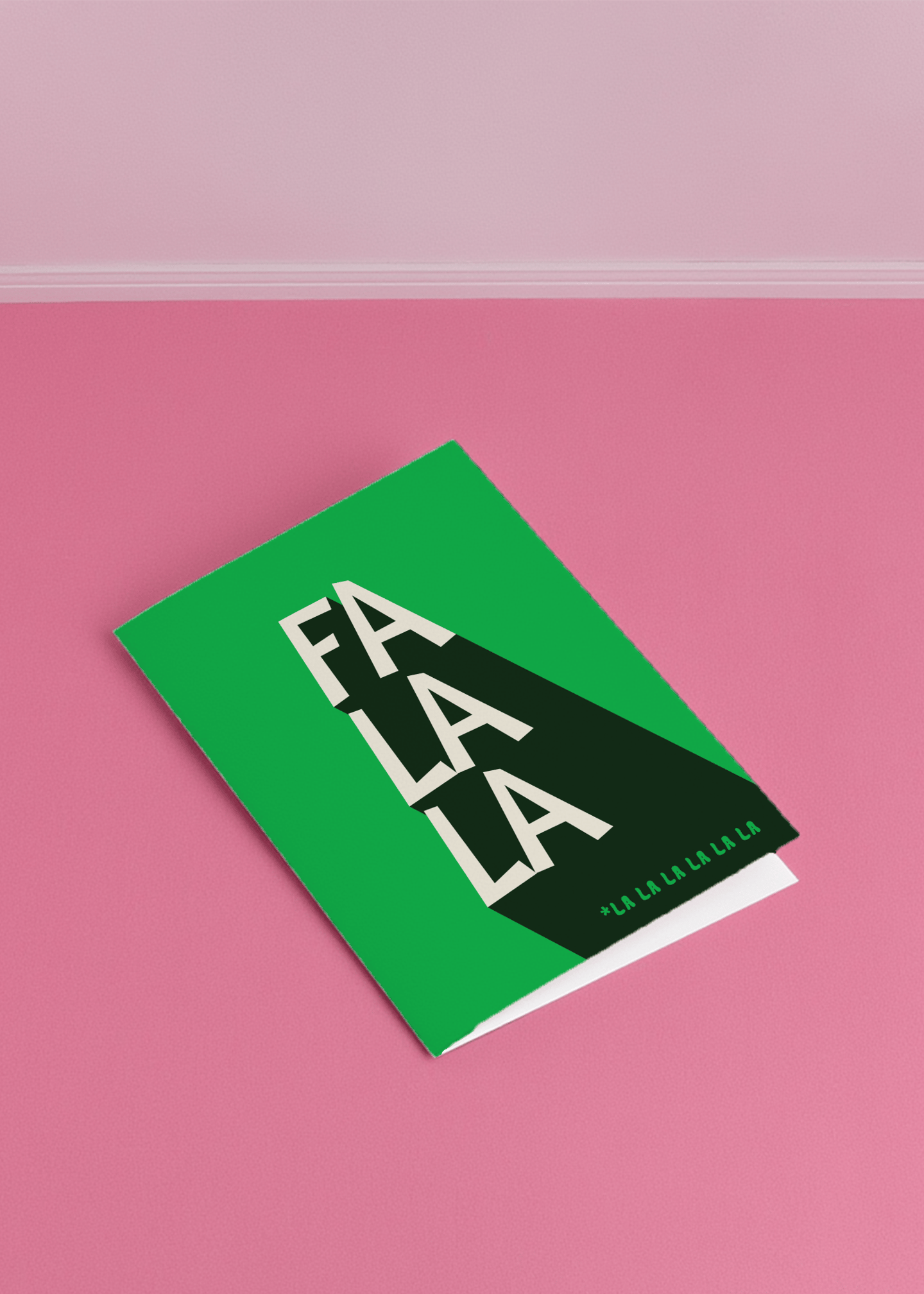 Fa La La Christmas mockup 1