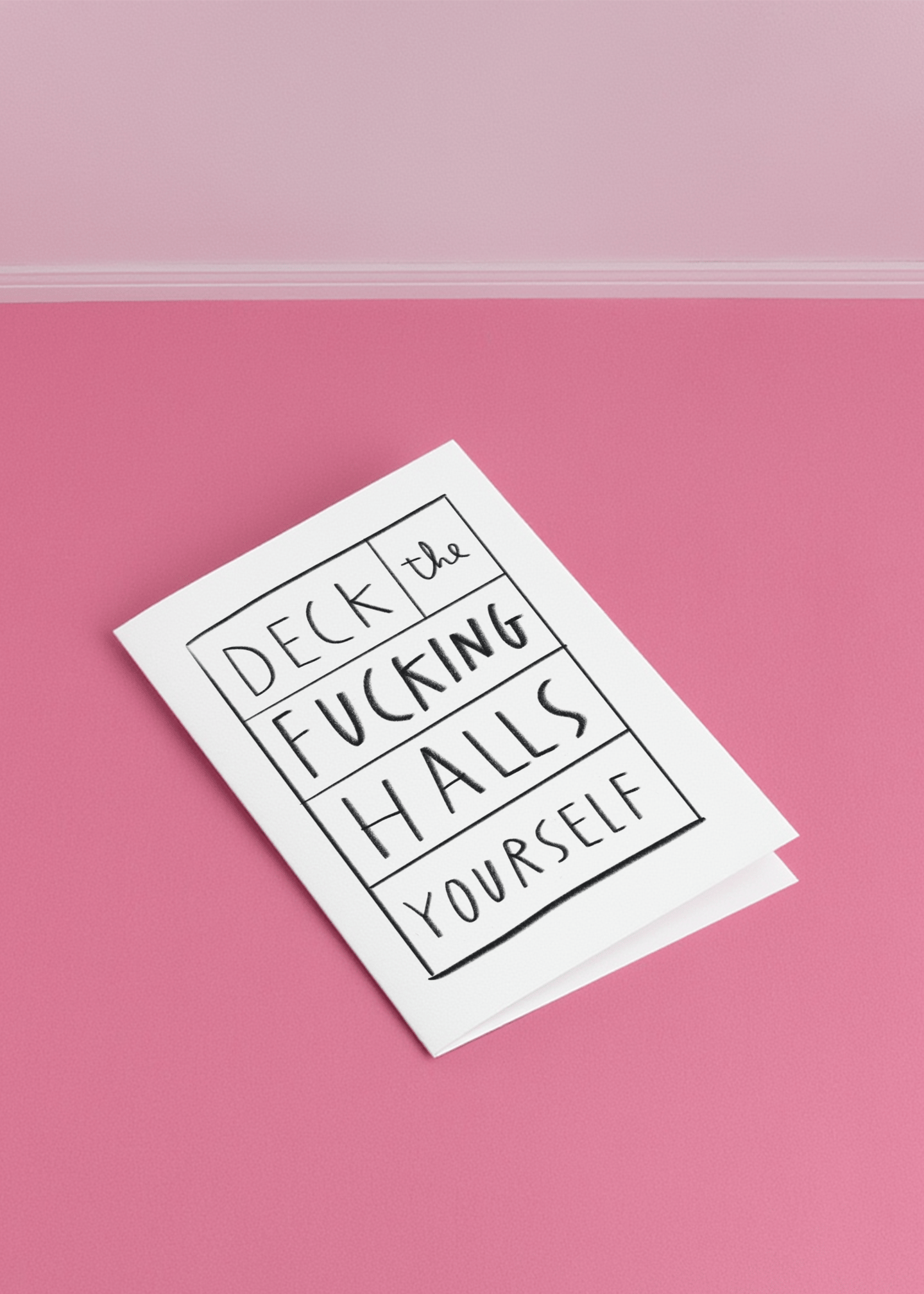 Deck the F***ing Halls Yourself mockup 1