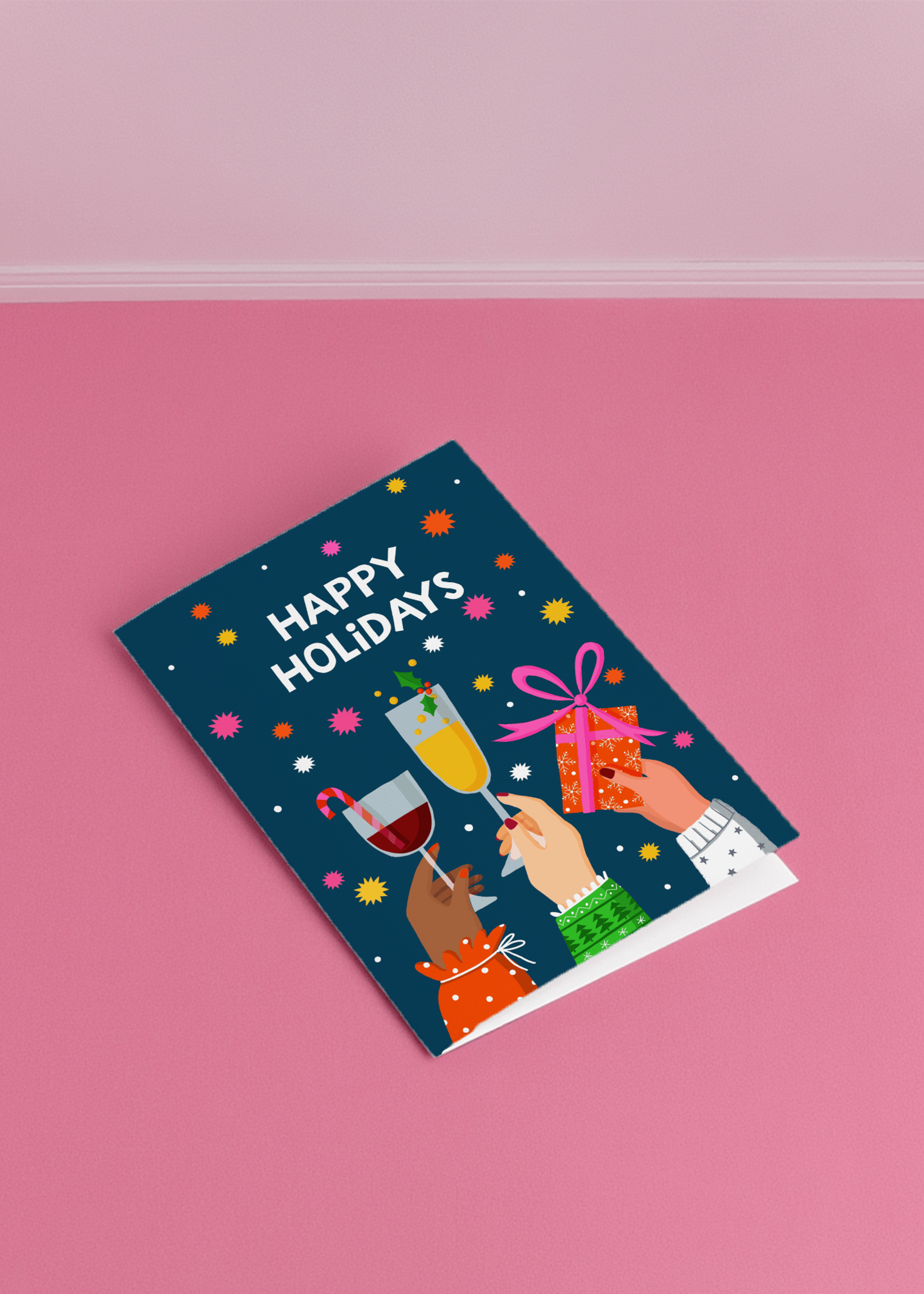 Happy Holidays Toast mockup 1