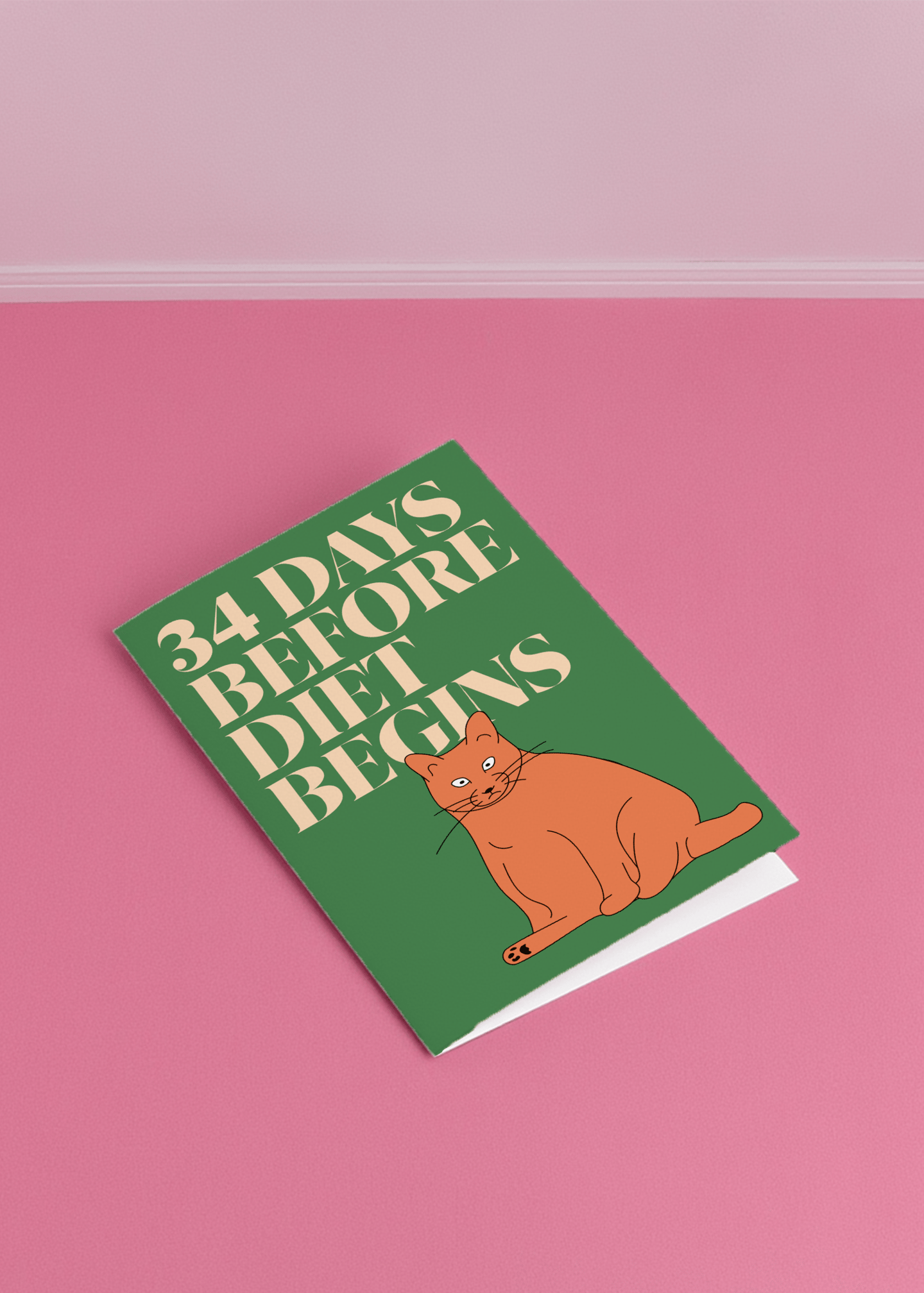 Countdown Cat Card mockup 1