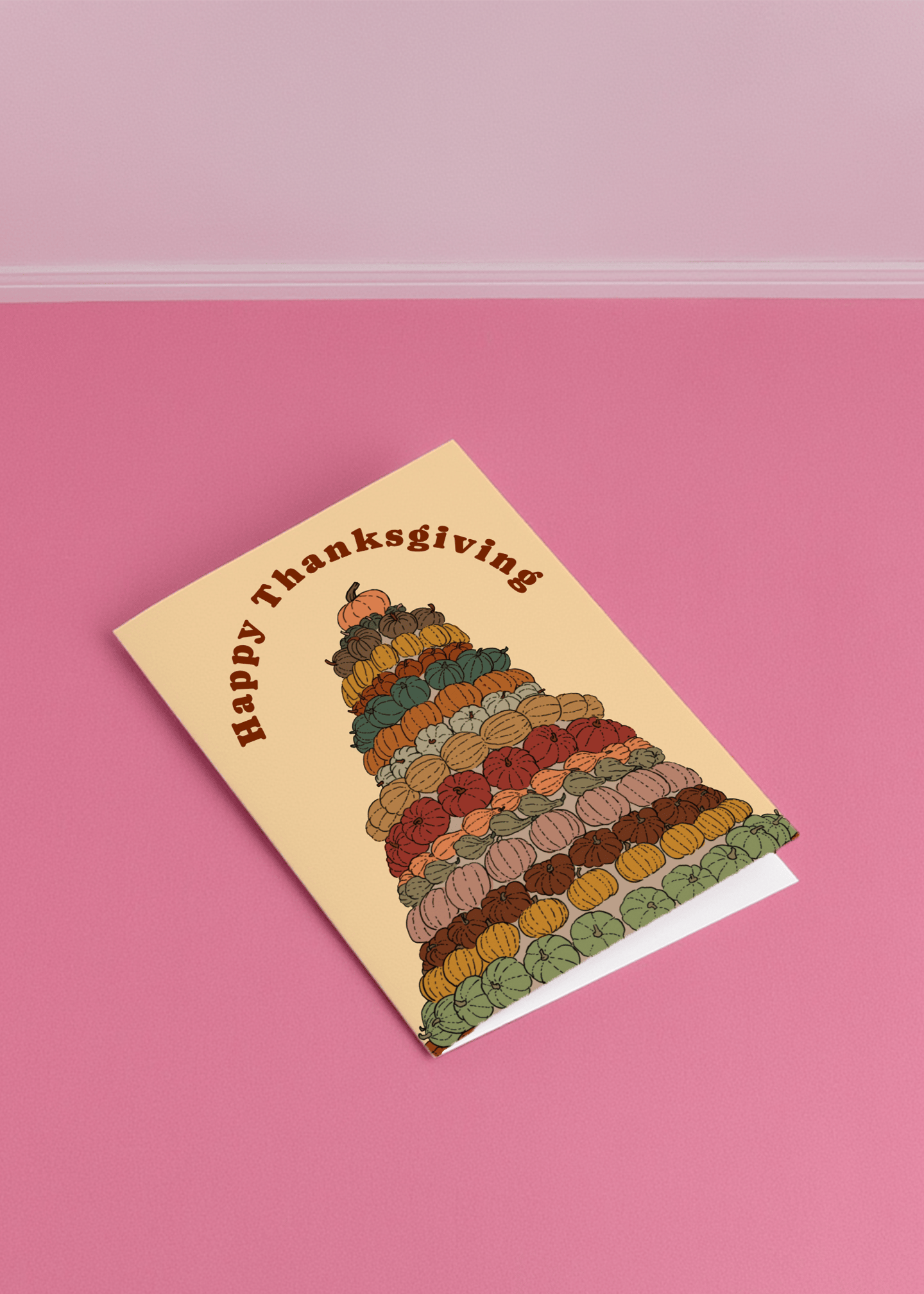 Pumpkin Pyramid Thanksgiving mockup 1