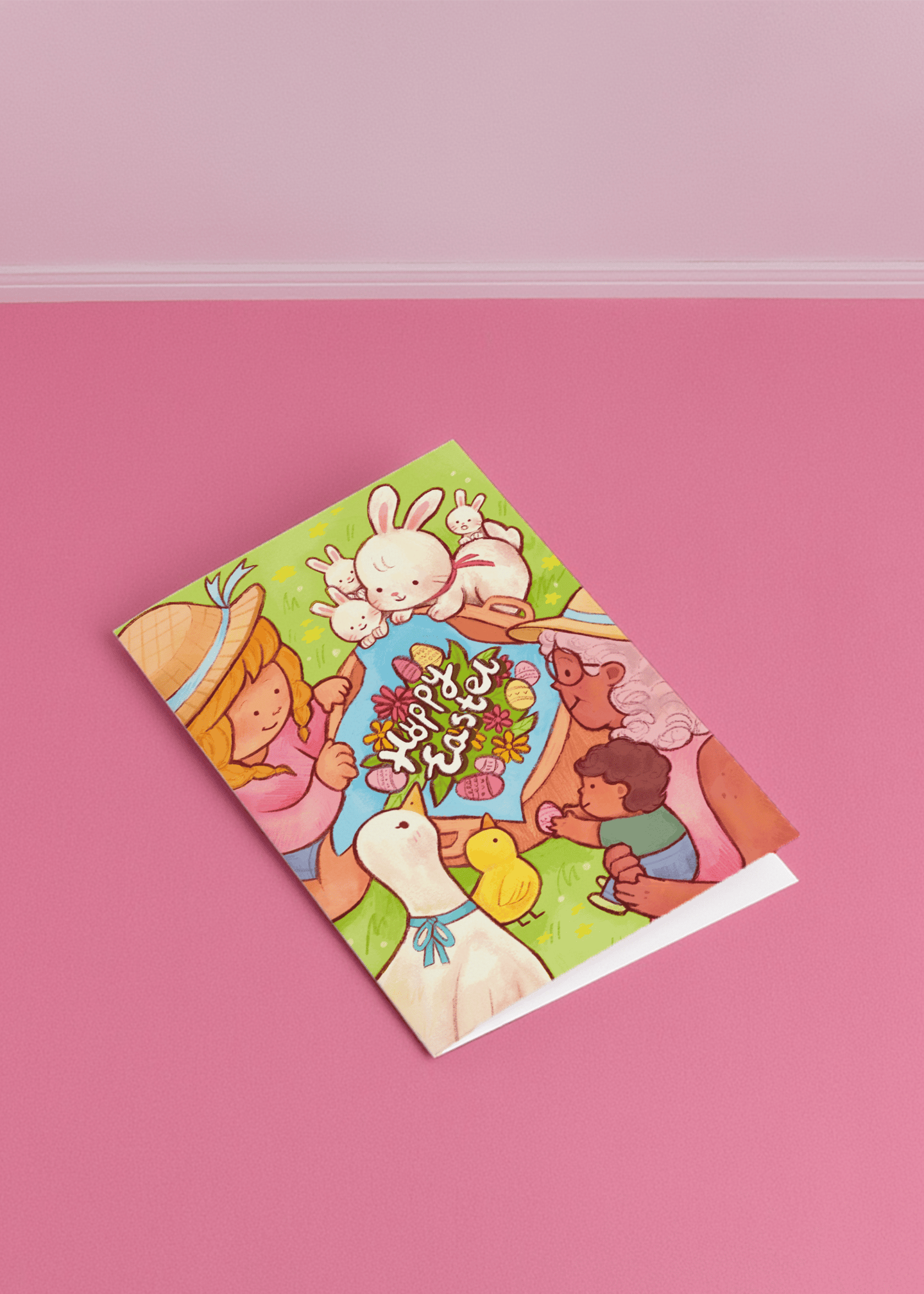 hoppy easter bunniess mockup 1
