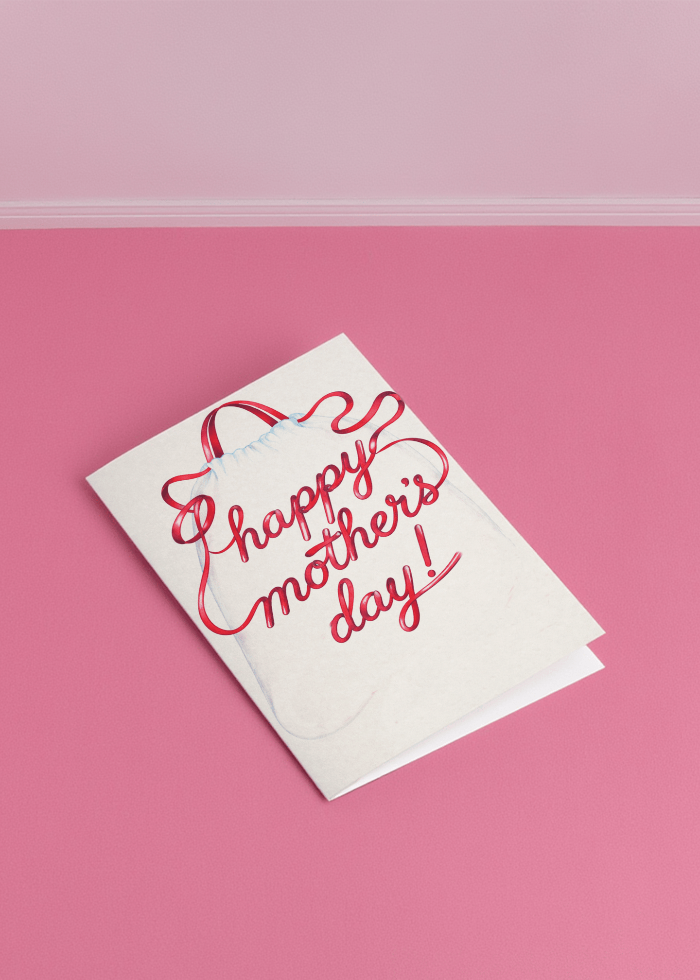 happy mother's day bow mockup 1