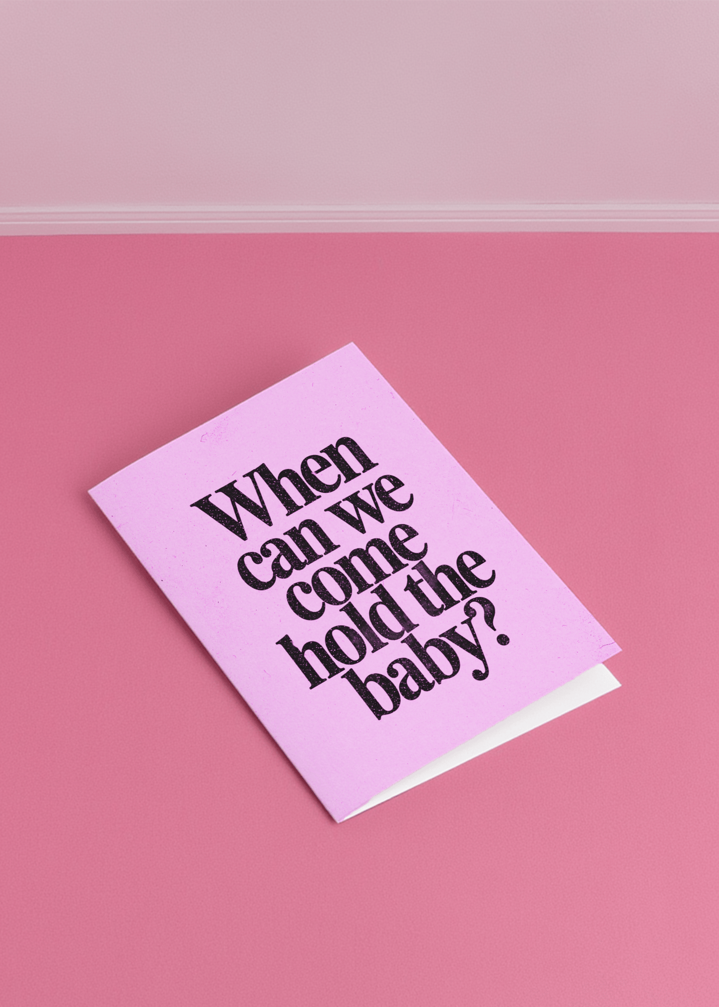 when we come hold the baby mockup 1