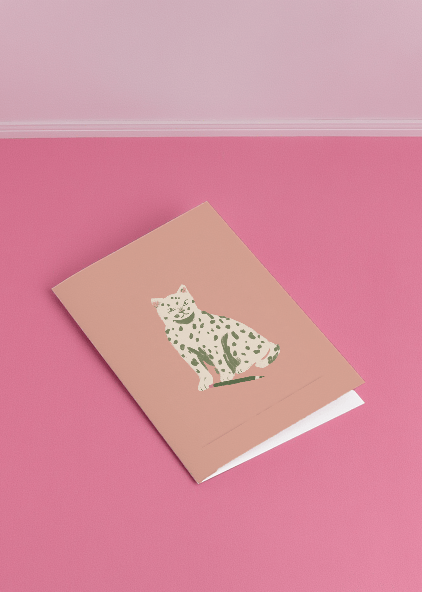 A leopard for Dear future me mockup 1