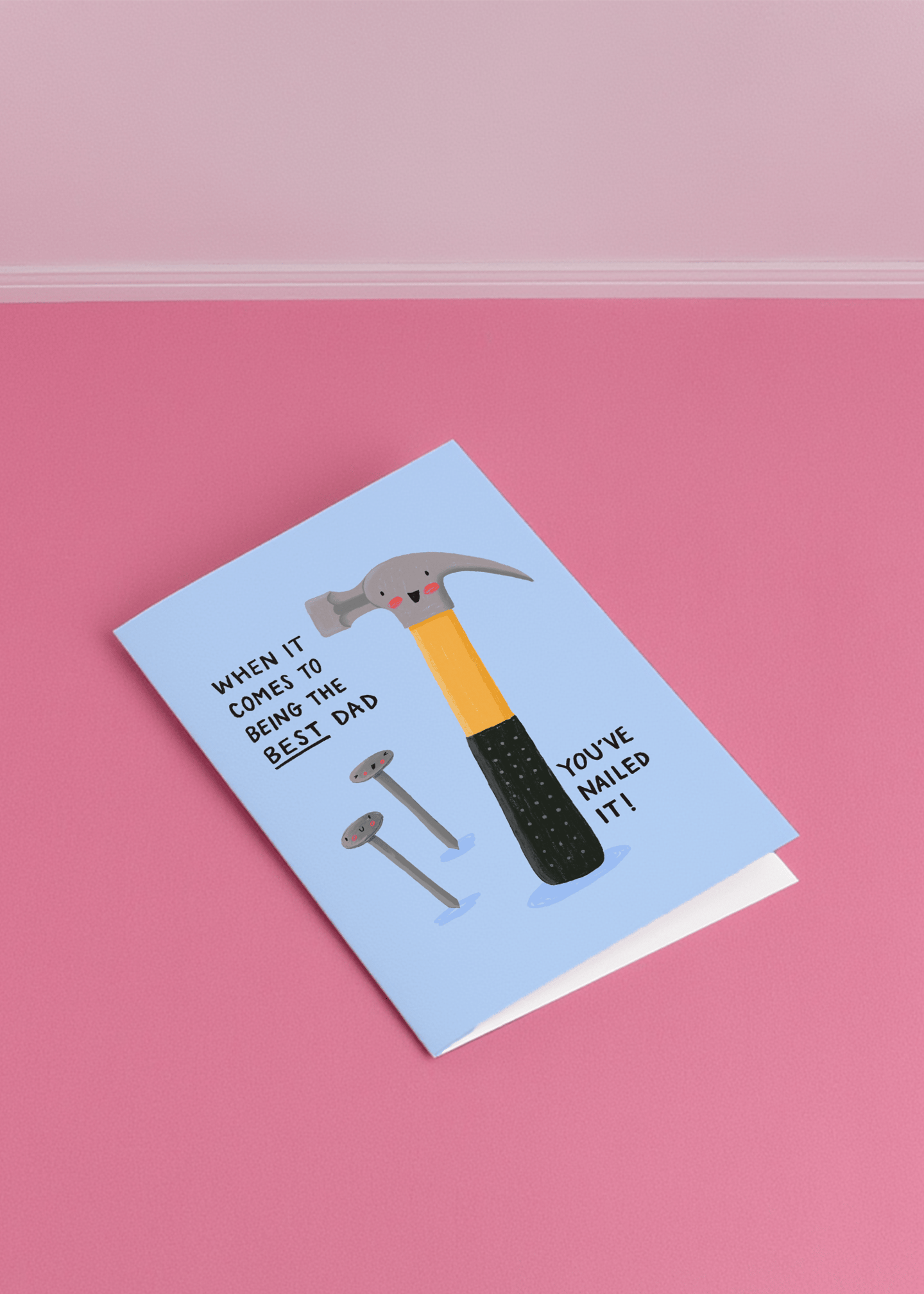You've Nailed It Dad Card mockup 1
