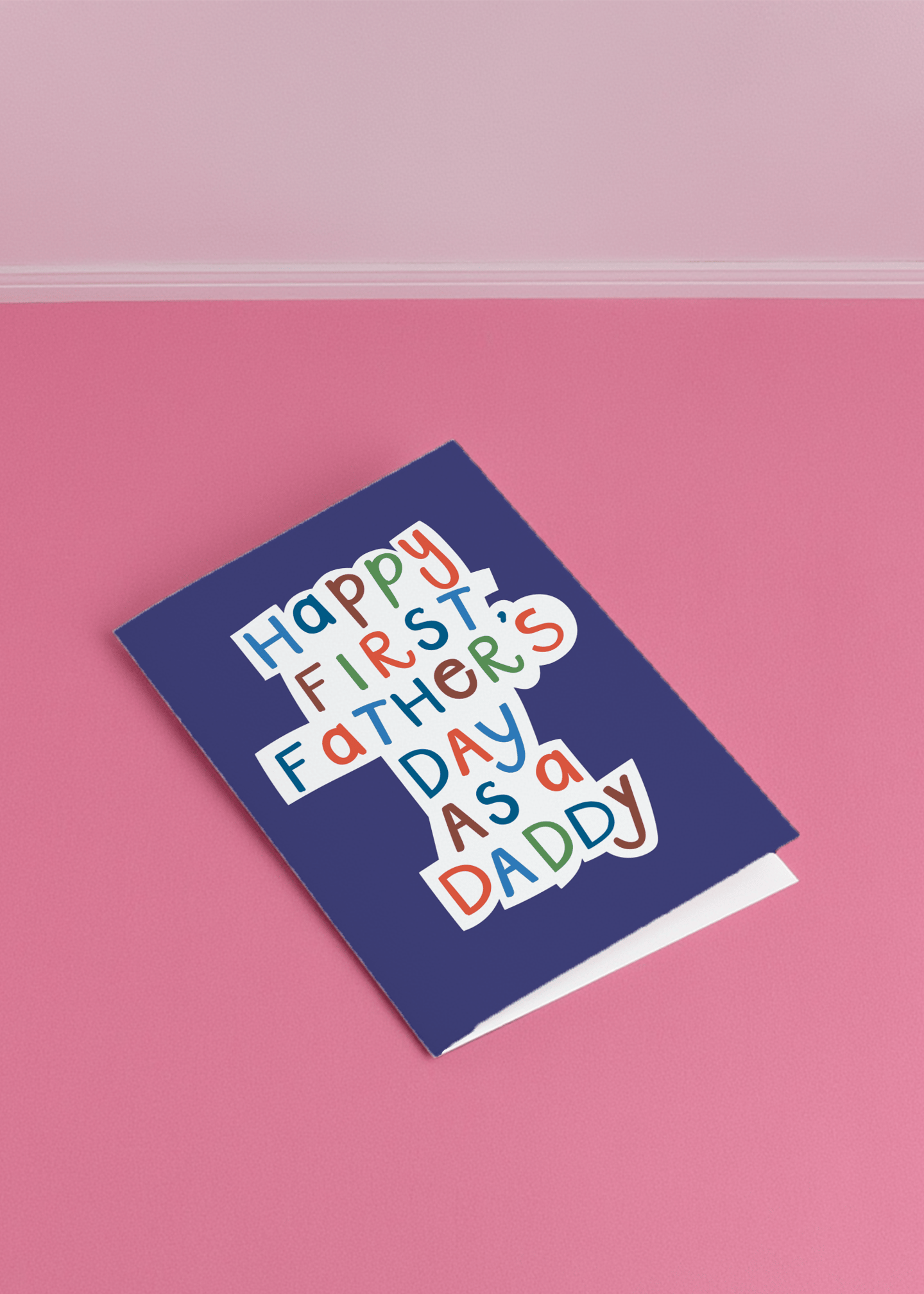 First Father's Day As Daddy mockup 1
