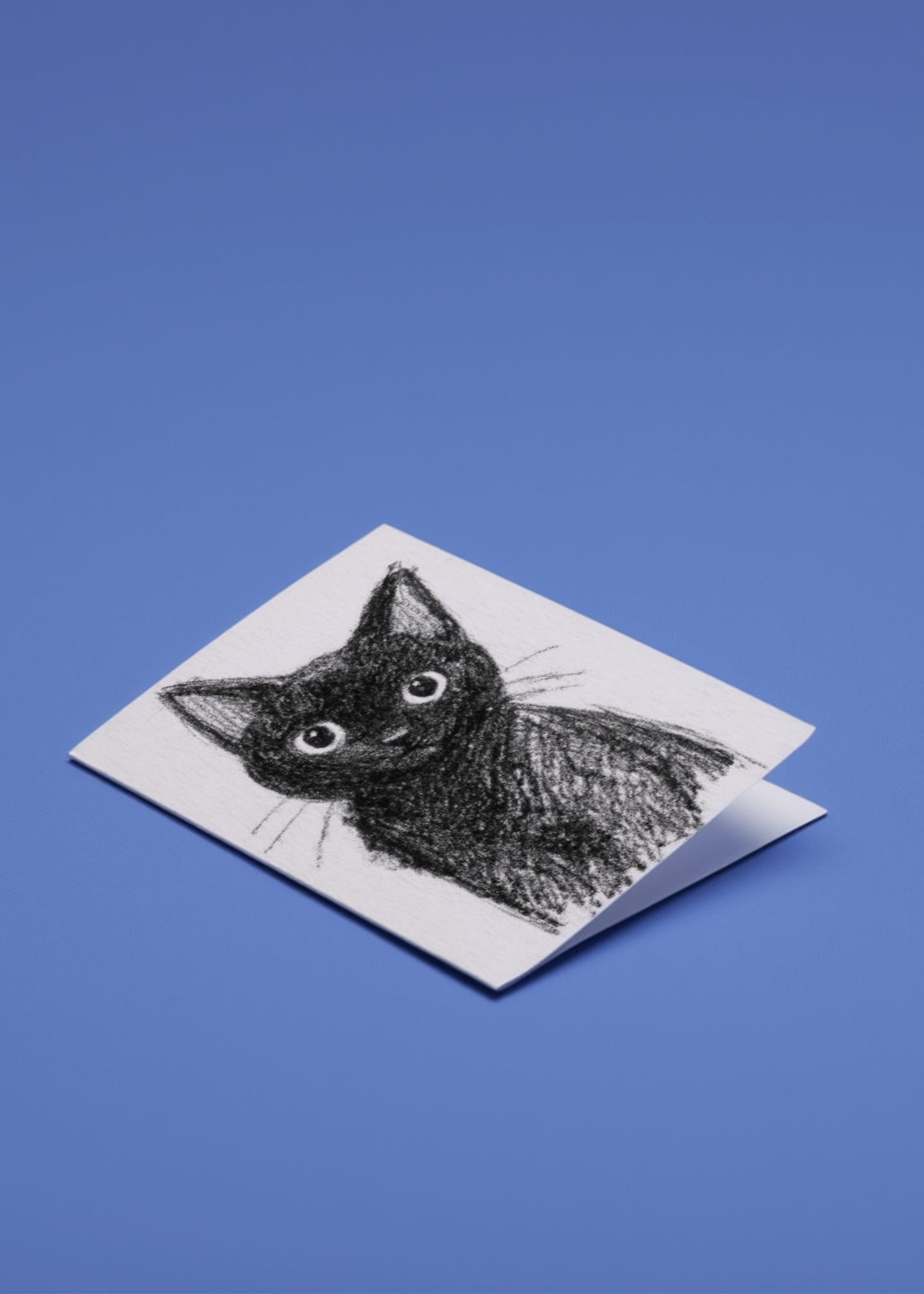 black cat sketch mockup 1