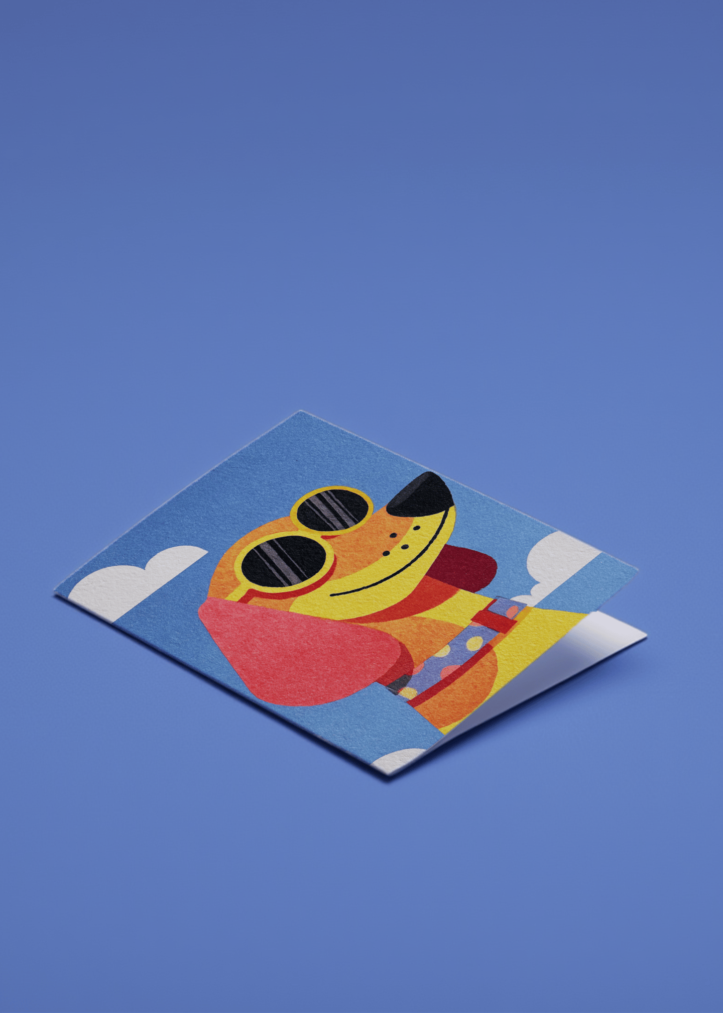 daschund with sunglasses mockup 1