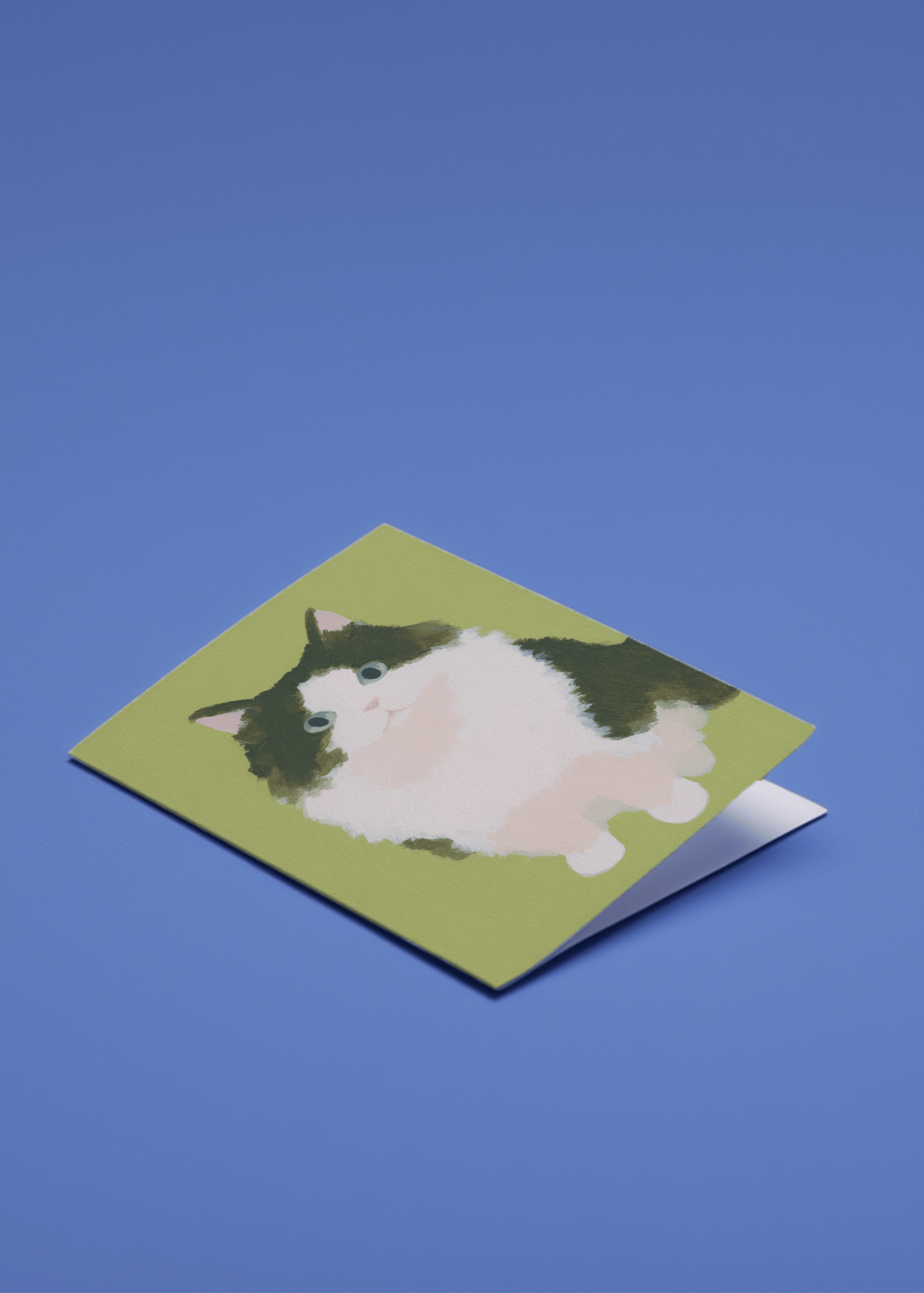 super fluffy cat mockup 1