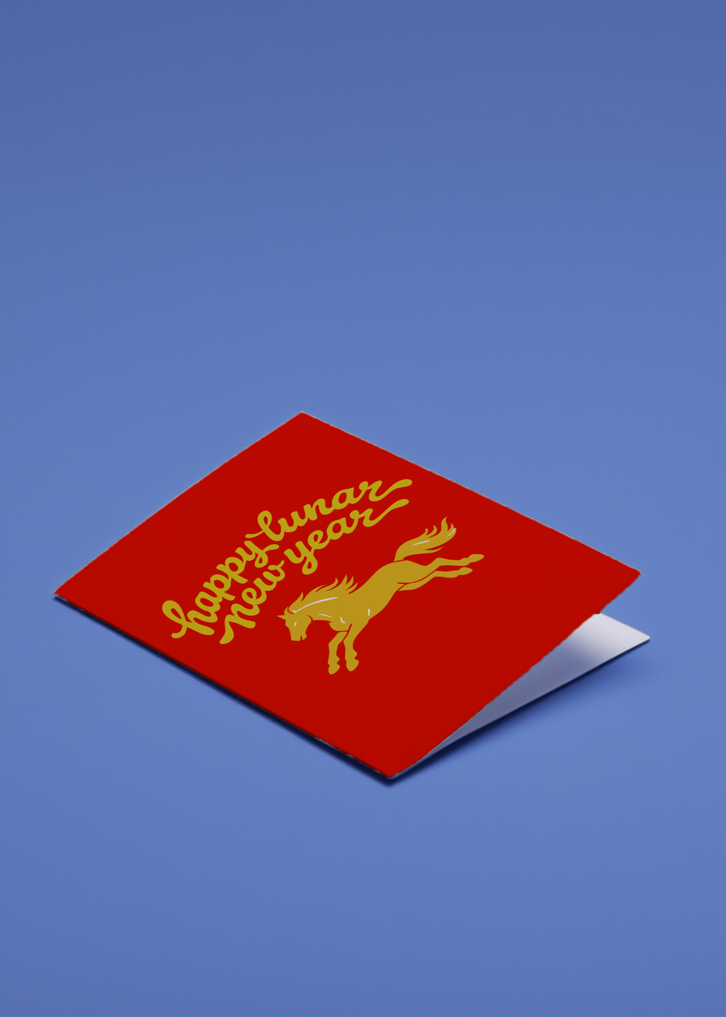 Festive Lunar New Year Card mockup 1
