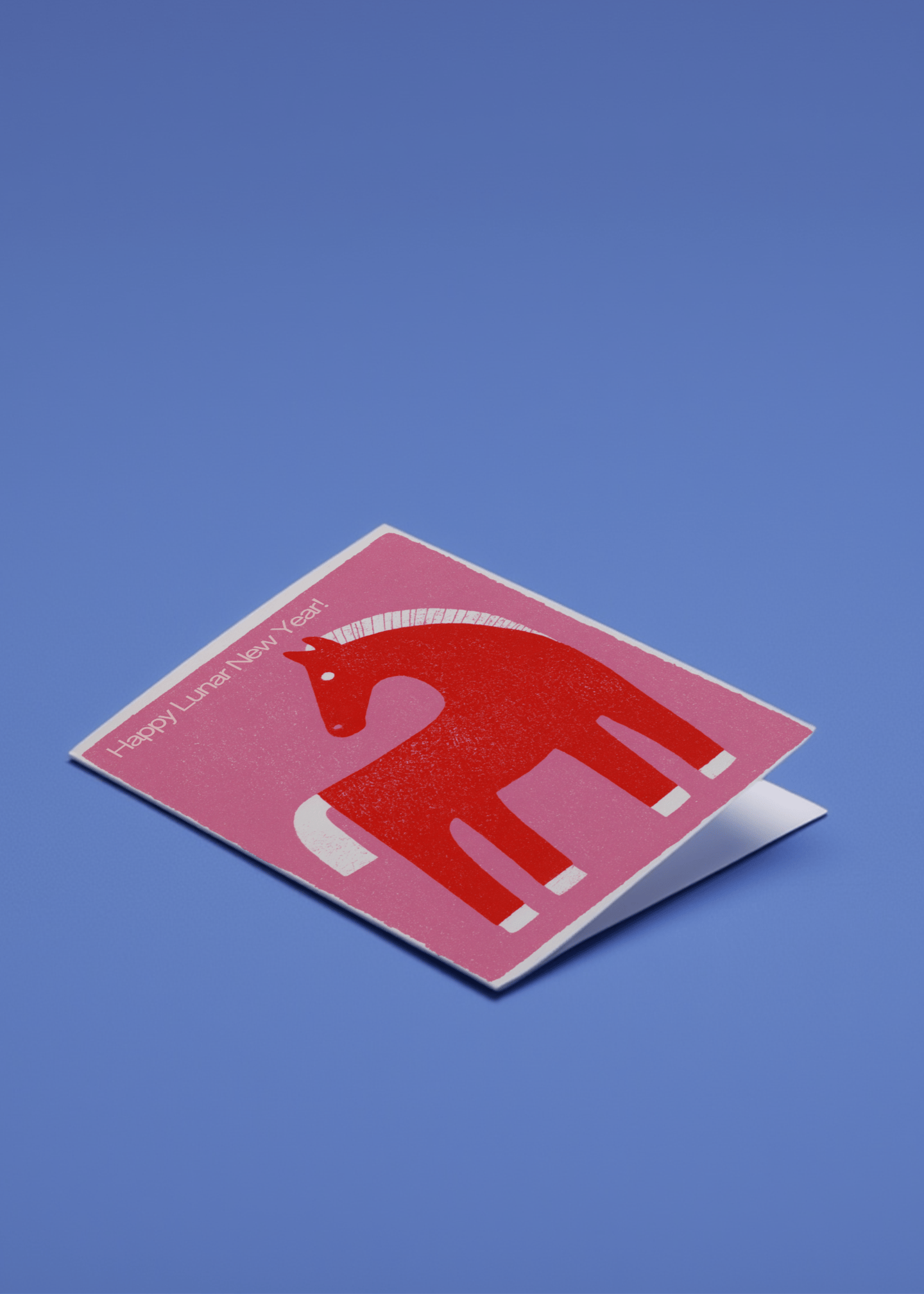 Festive Year of the Horse Card mockup 1