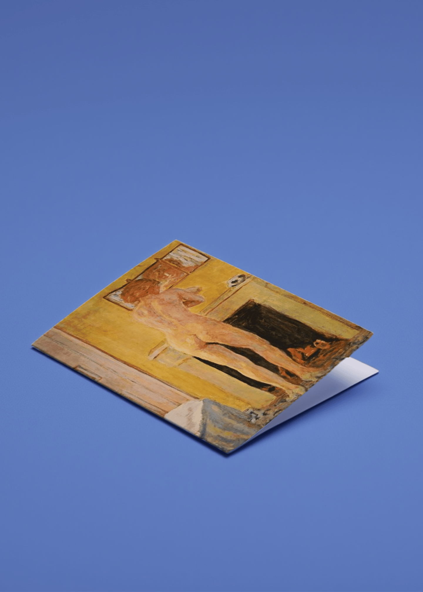 Artful pose room painting mockup 1