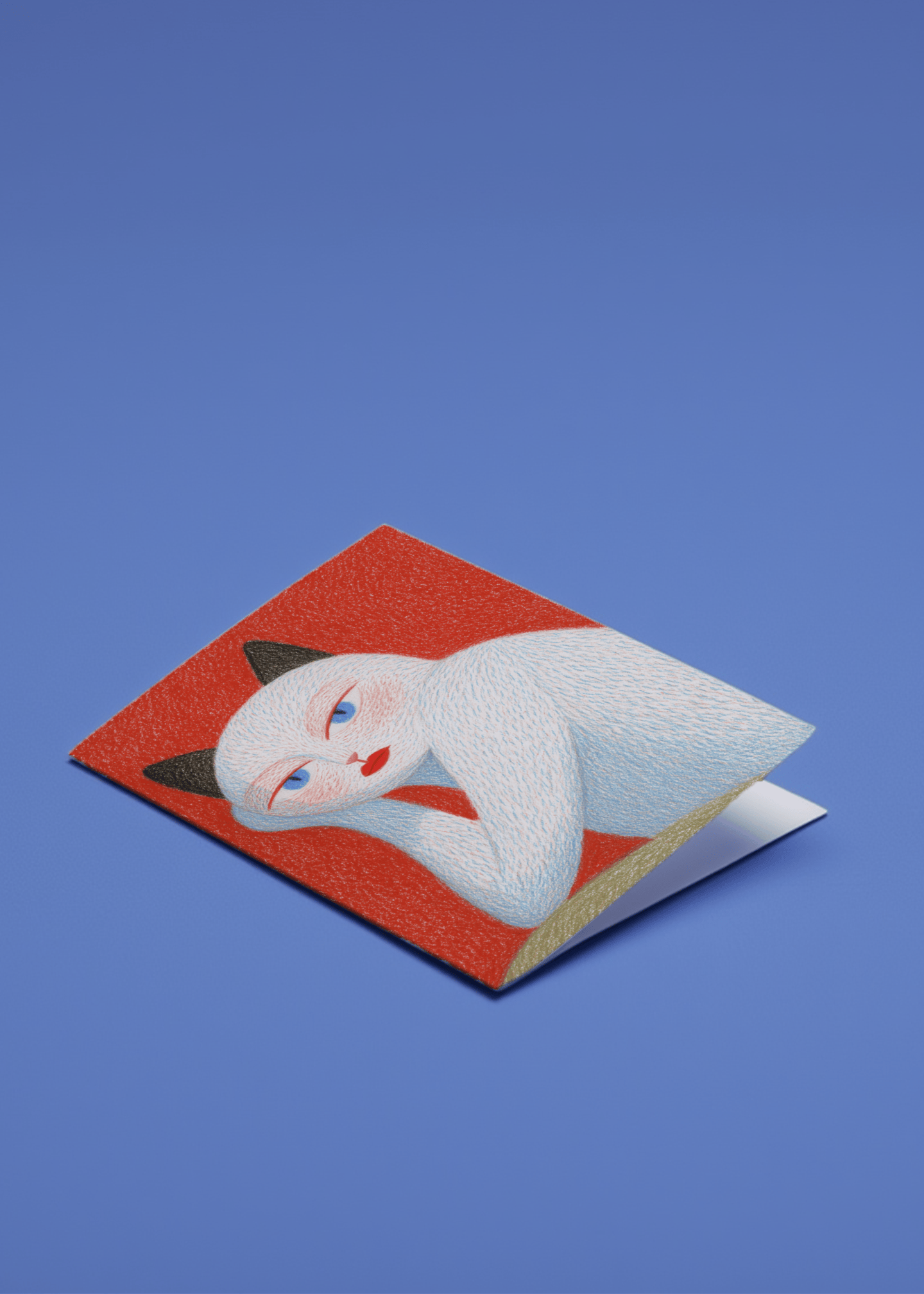 weird cat posing mockup 1