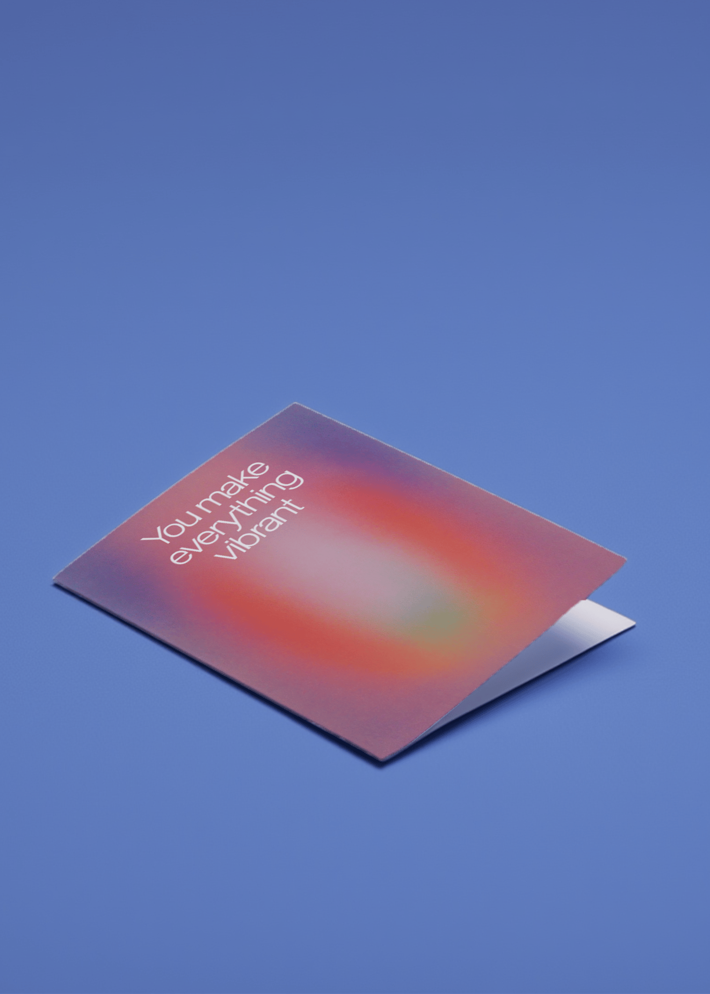 Vibrant Moments Card mockup 1