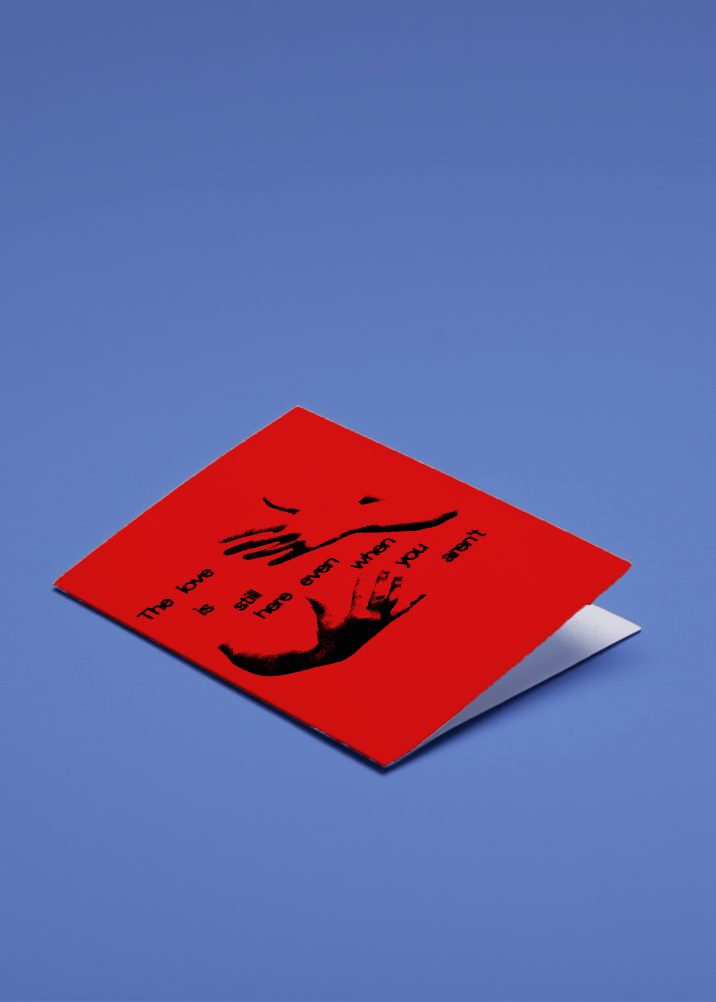 Love Across Distance Card mockup 1
