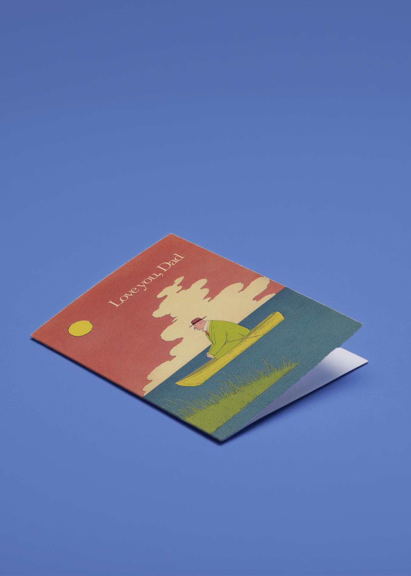 Serene Sunset with Dad mockup 1