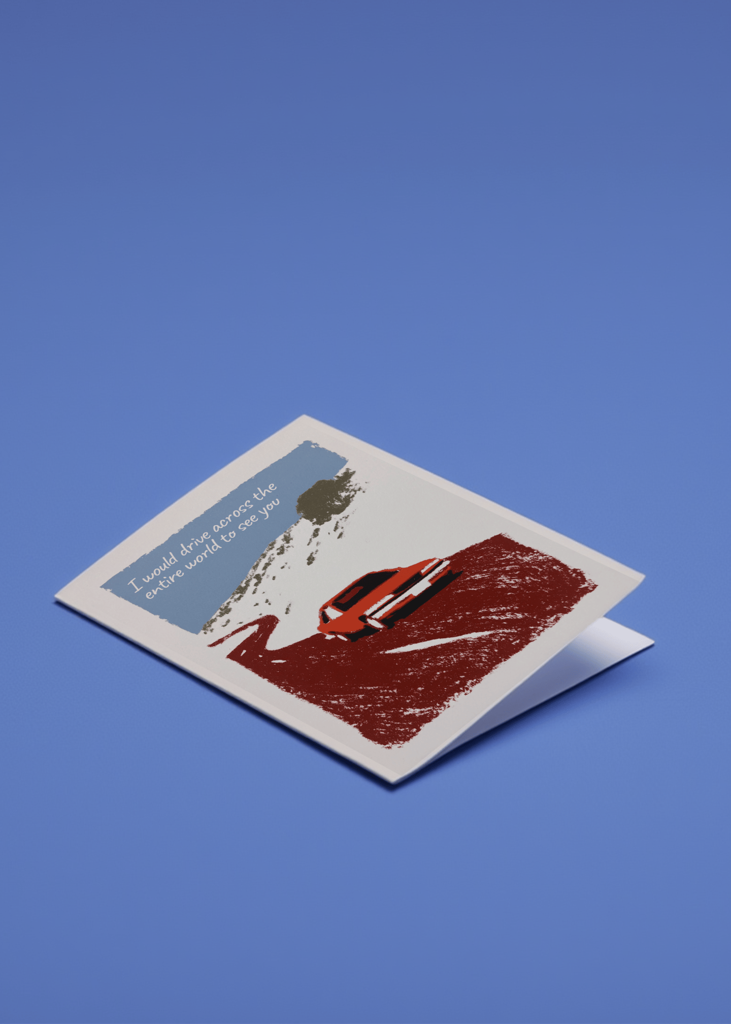 Drive Across the World for You mockup 1