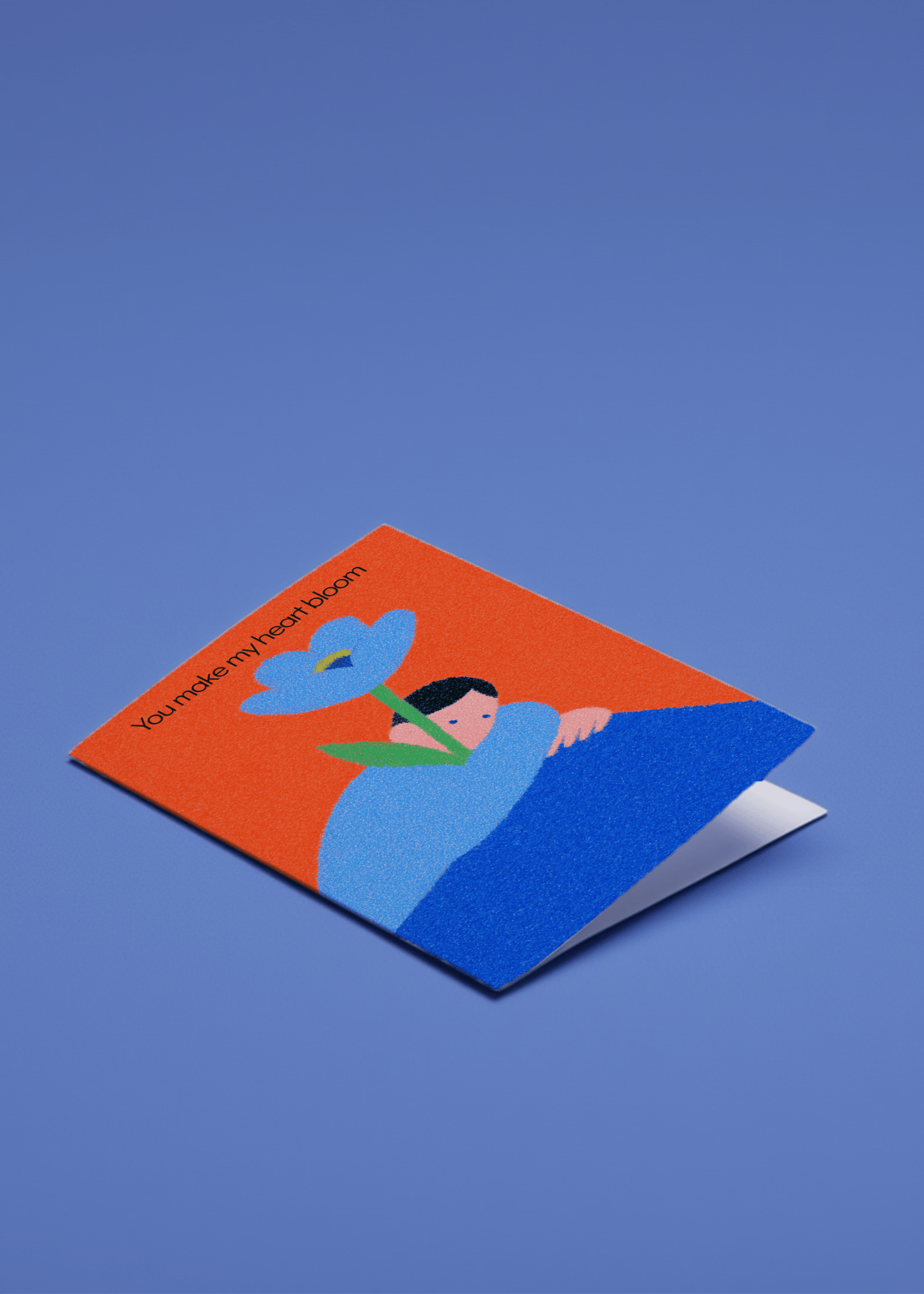 Heartfelt Bloom Card mockup 1