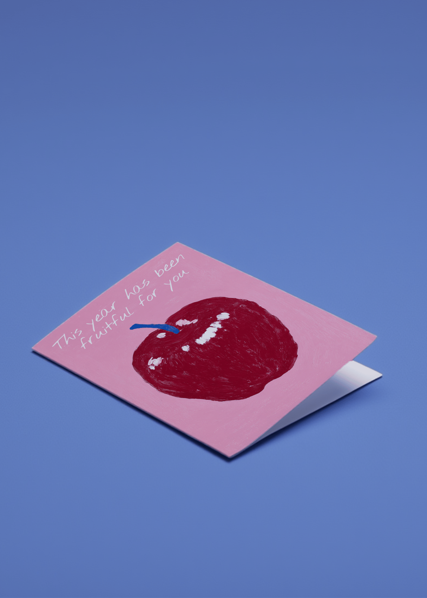Fruitful Year Celebration Card mockup 1