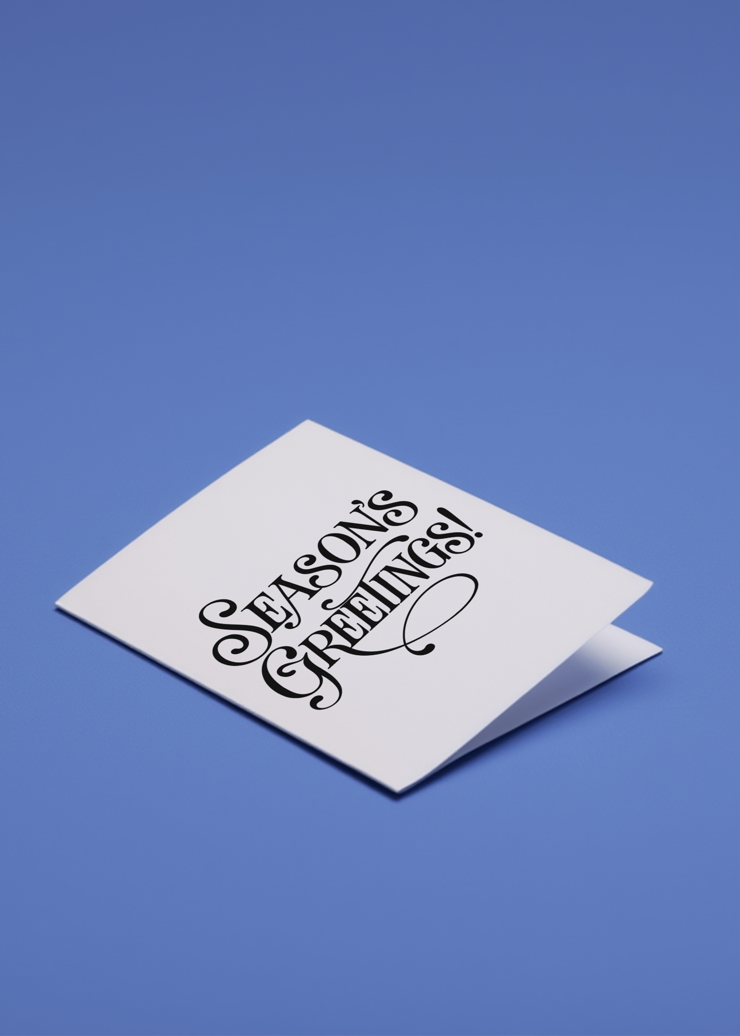 Season's Greetings Card mockup 1