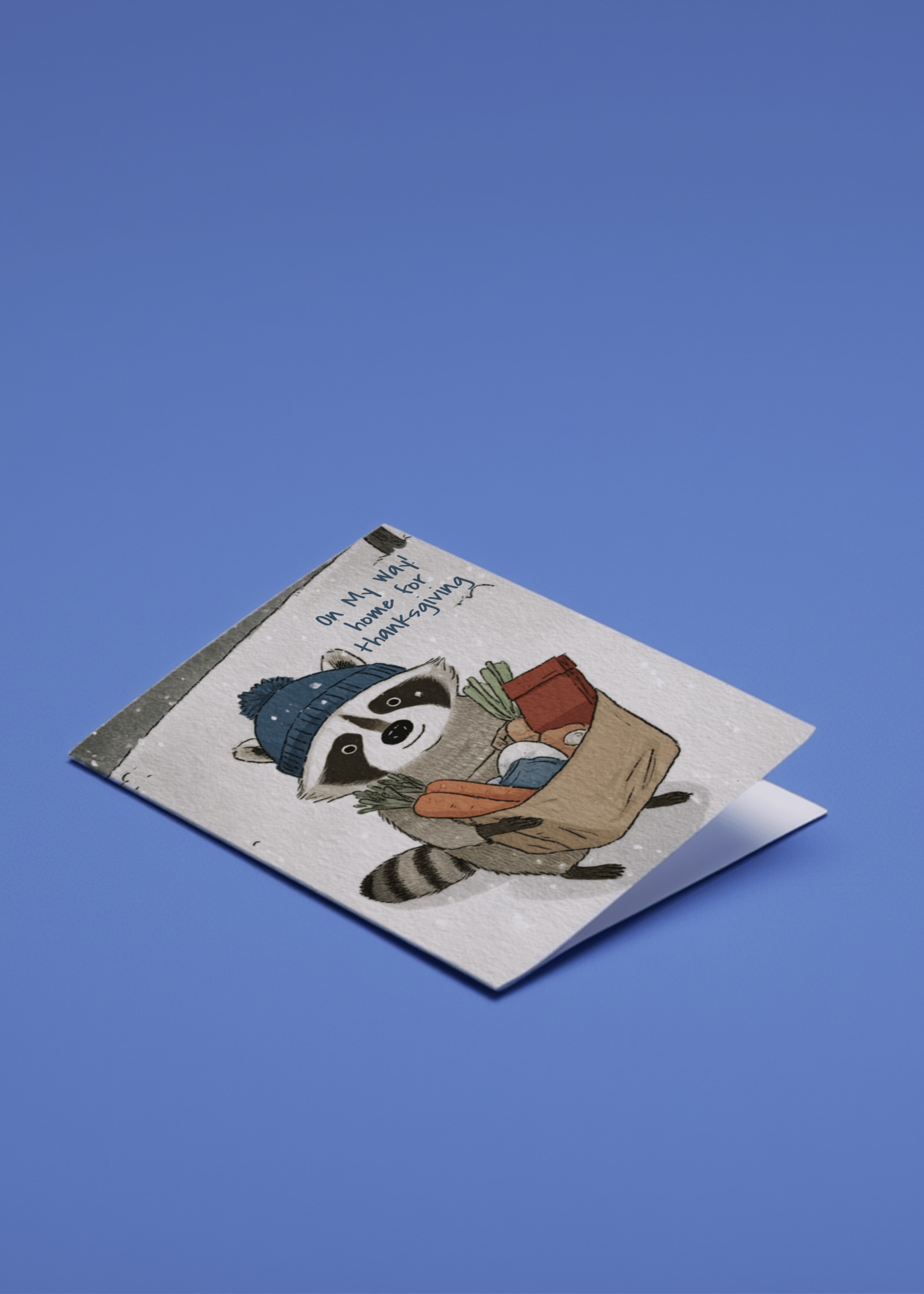 Raccoon's Thanksgiving Journey mockup 1