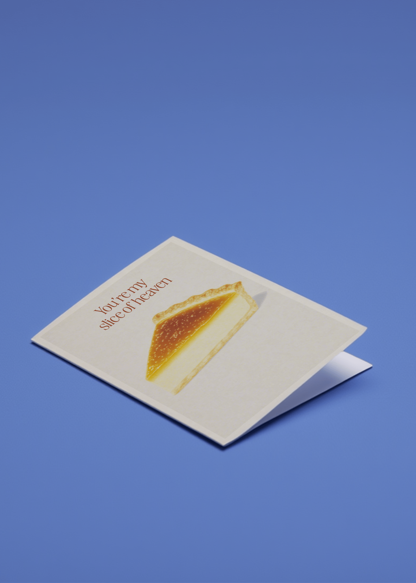 Sweet Slice Romance Card mockup 1
