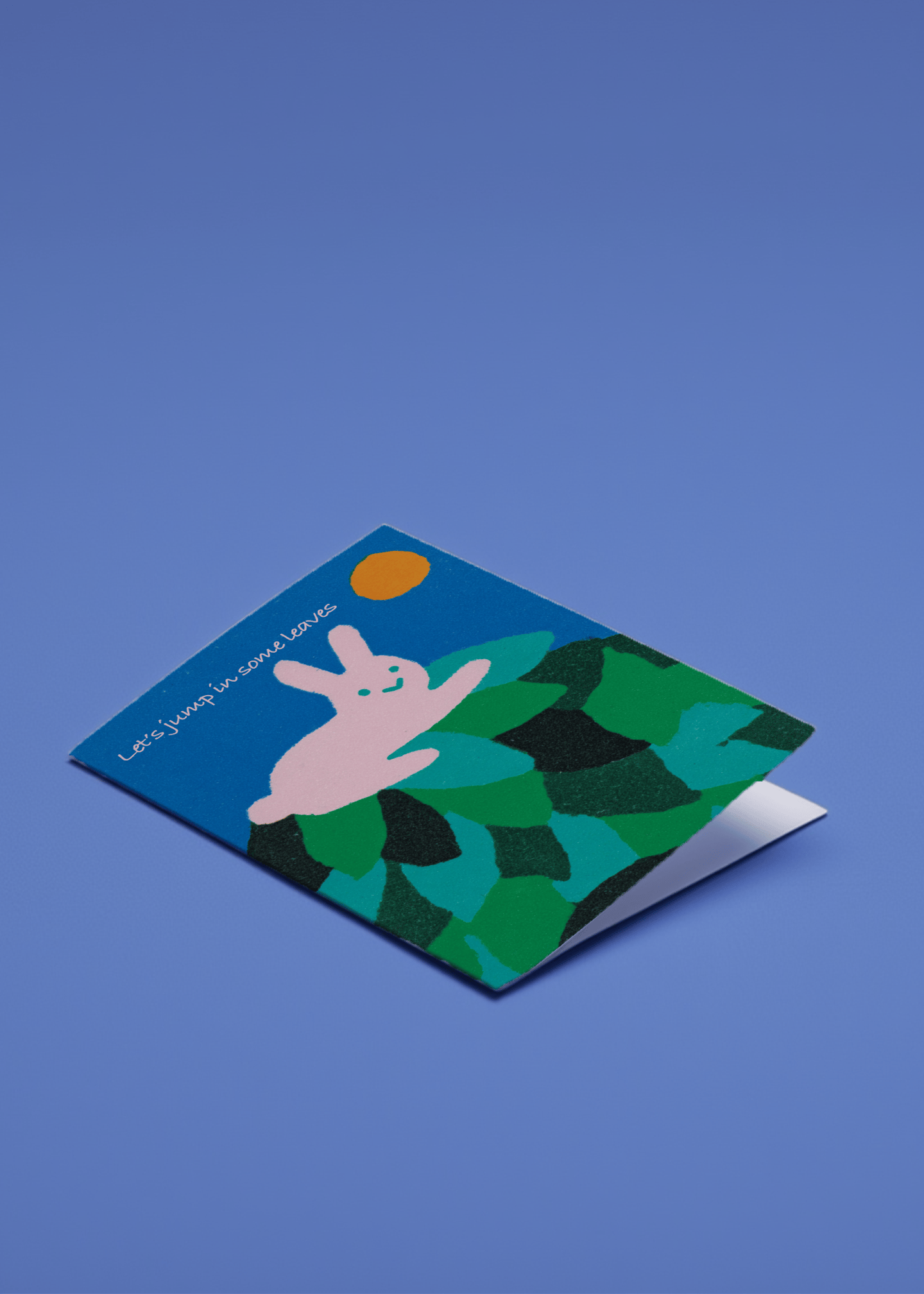 Let's Jump in Leaves Bunny mockup 1
