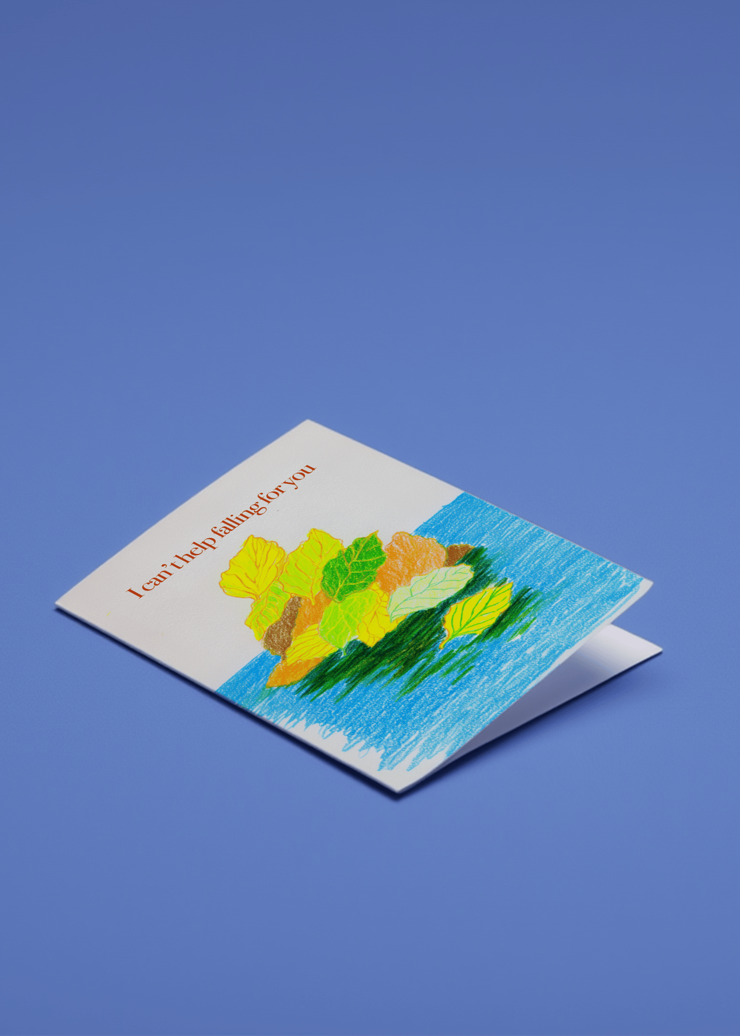 Falling for You Leaf Artwork mockup 1