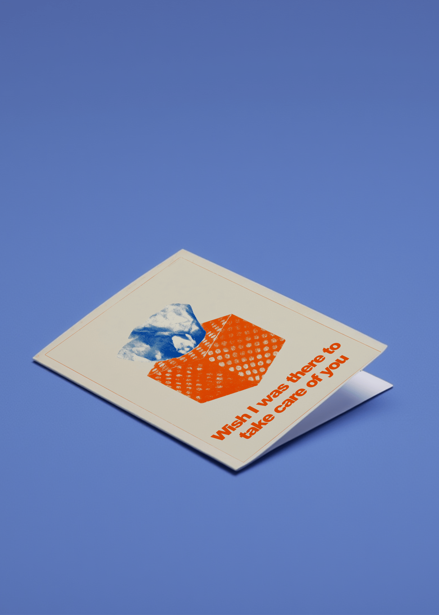 Miss You Comfort Card mockup 1